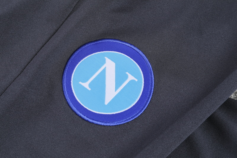 Napoli 23-24 Long Sleeve Training Set White - Unitedfutballjersey