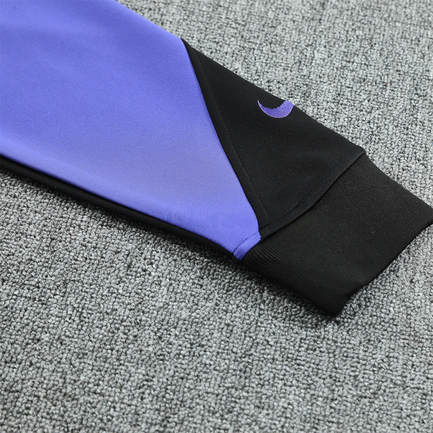 B.A.R.S.A 25-26 Jacket Training Tracksuit - Black Purple Jackets & Black Pants - Unitedfutballjersey