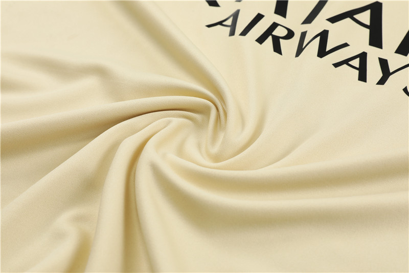 Paris Saint-Germain PSG 23-24 Long Sleeve Training Set -Beige - Unitedfutballjersey