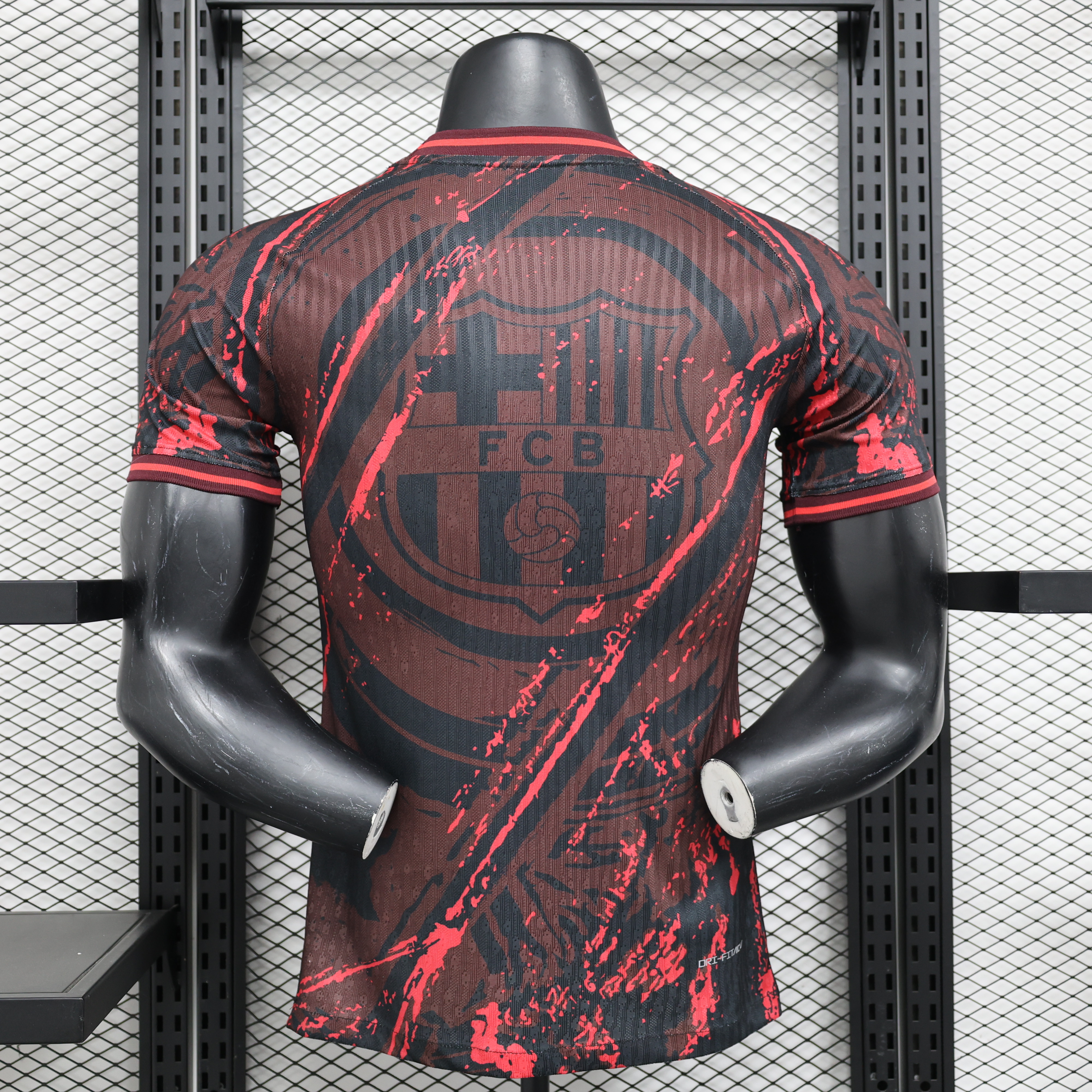 B.A.R.S.A 24-25 Red & Black Special Edition Jersey - Player Version - Unitedfutballjersey