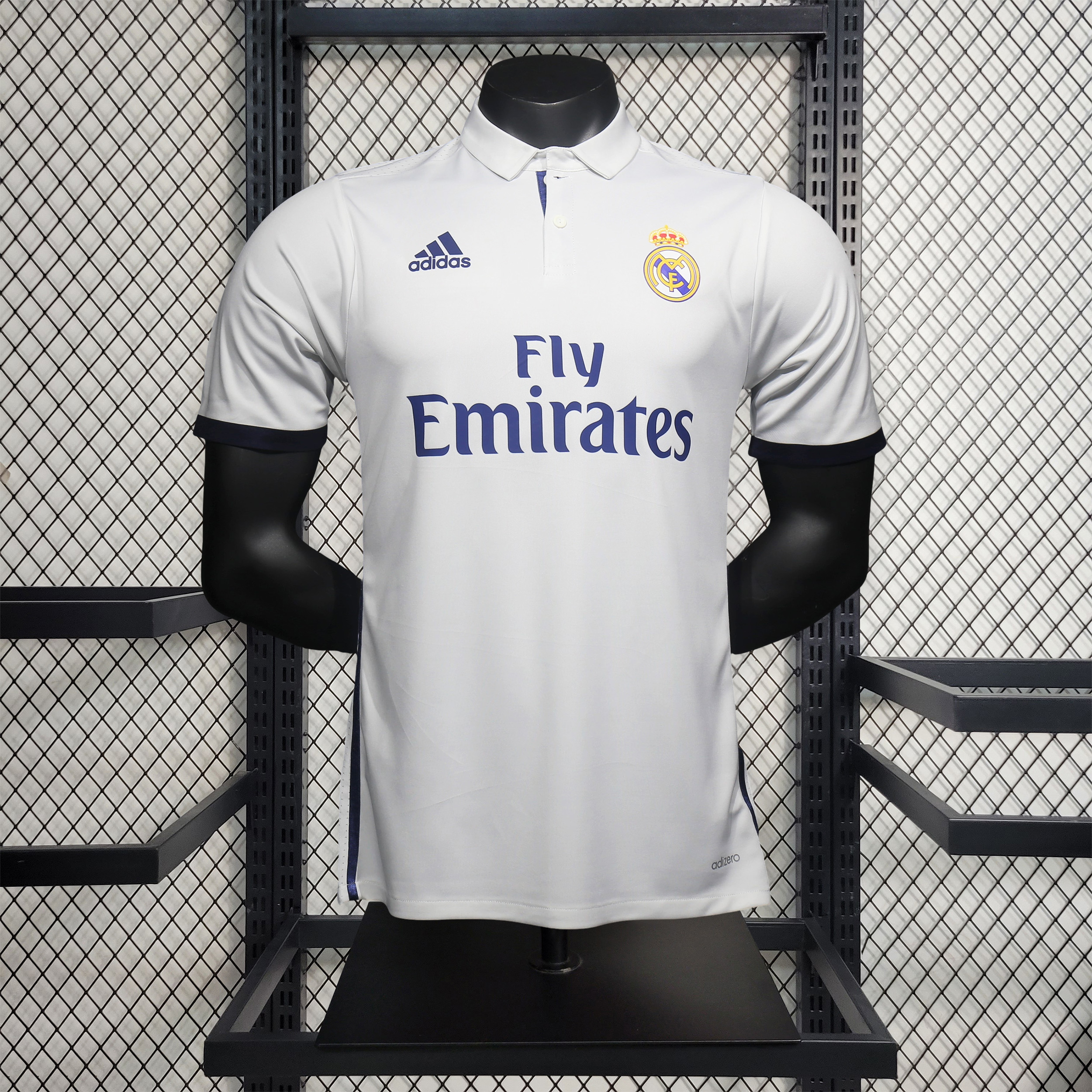 Retro Real Madrid 16-17 Home Jersey - Player Version - Unitedfutballjersey