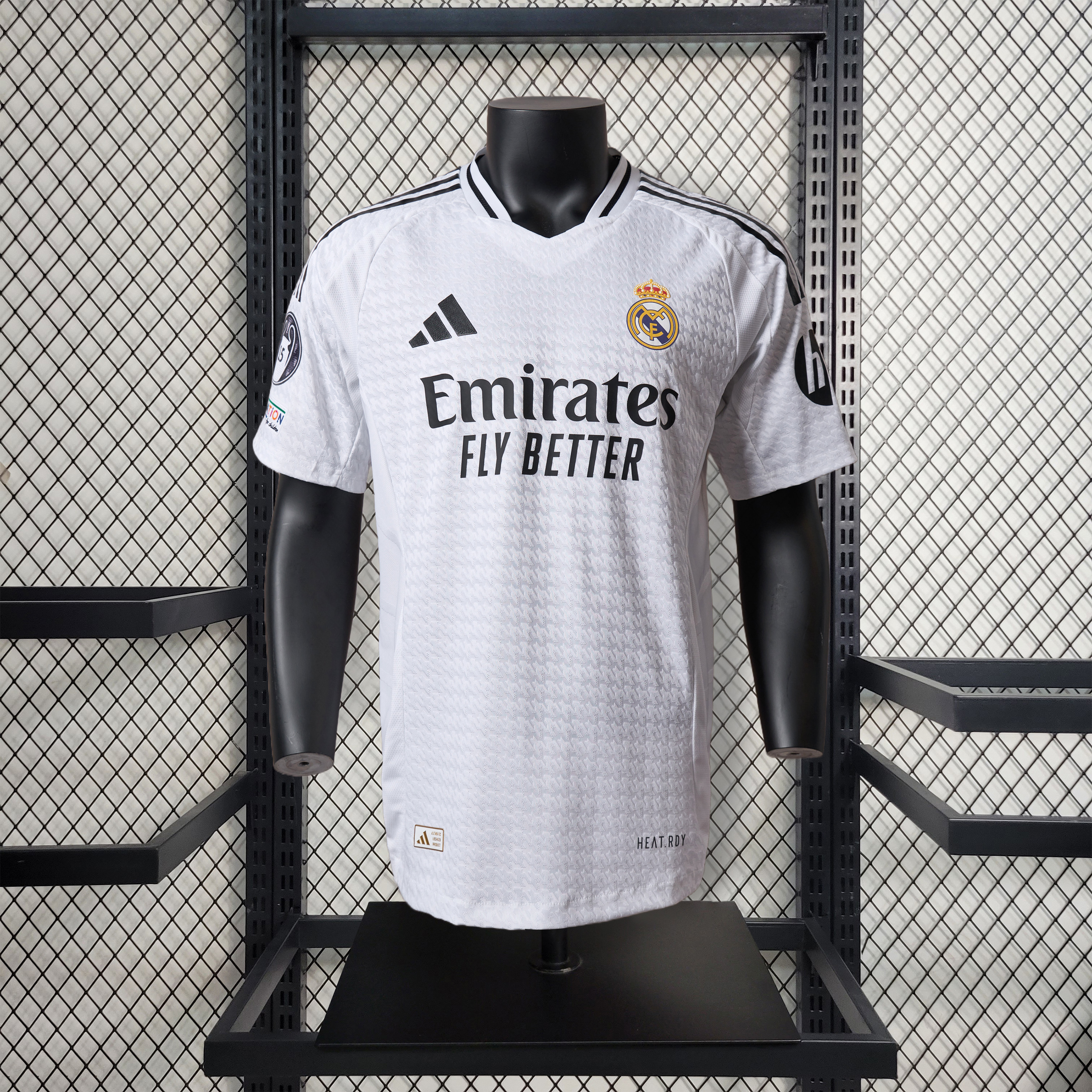 UEFA SUPER CUP - Real Madrid 24-25 Home Stadium Jersey - Player Version - Unitedfutballjersey
