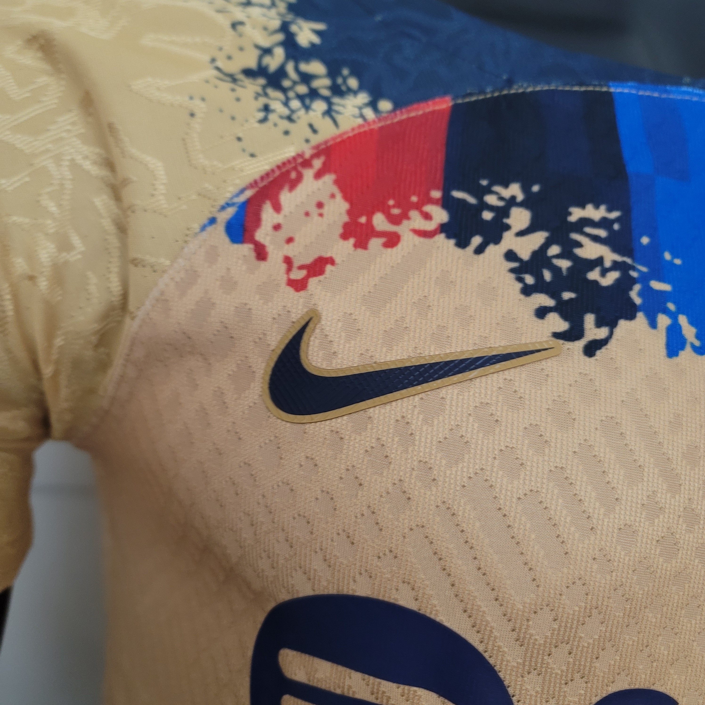 23/24 B.A.R.S.A Yellow Training Jersey - Player Version - Unitedfutballjersey