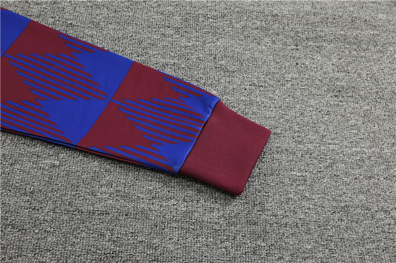 B.A.R.S.A Date 23-24 Jacket Training Tracksuit - Red - Unitedfutballjersey