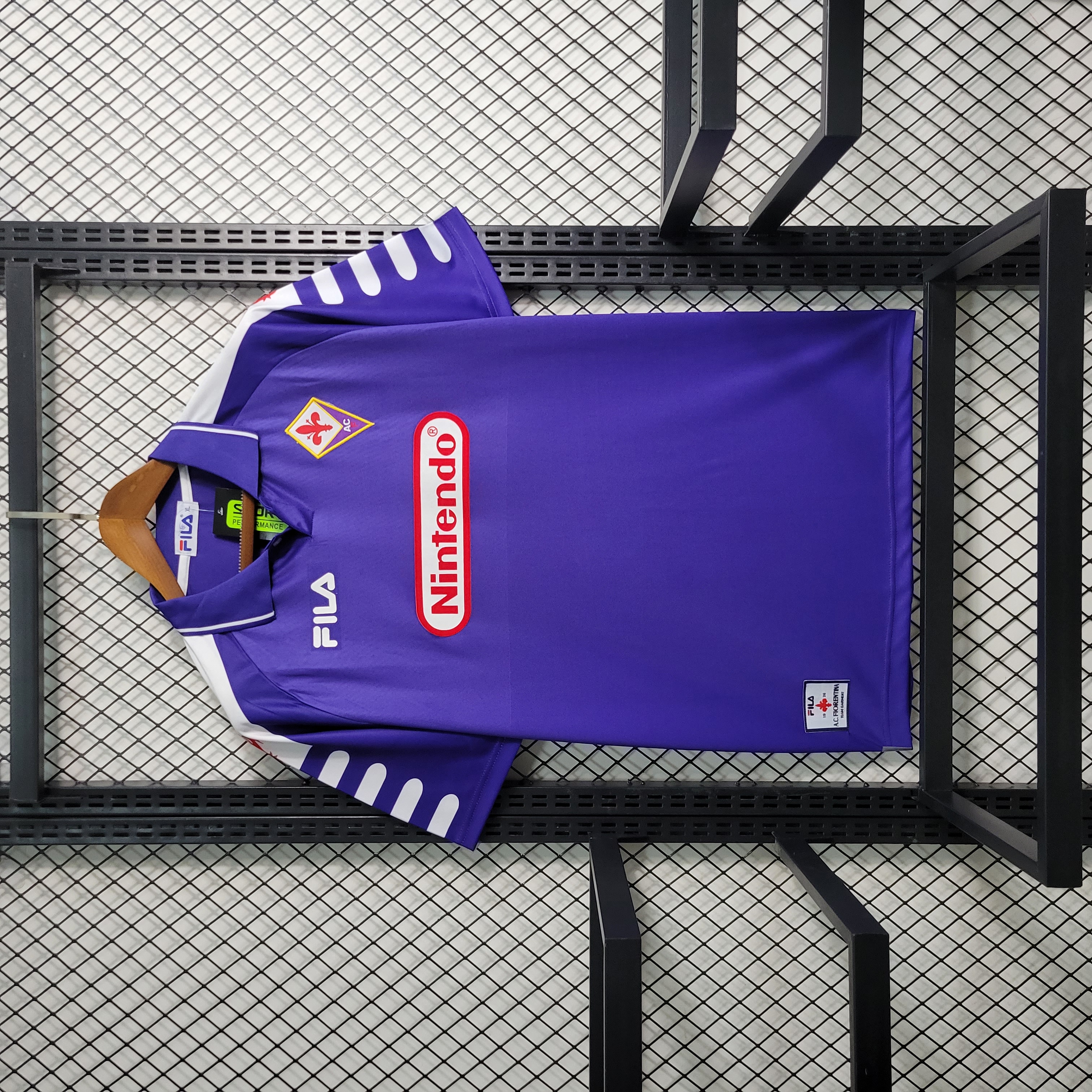 Retro Fiorentina 1998-99 Home Stadium Jersey - Unitedfutballjersey
