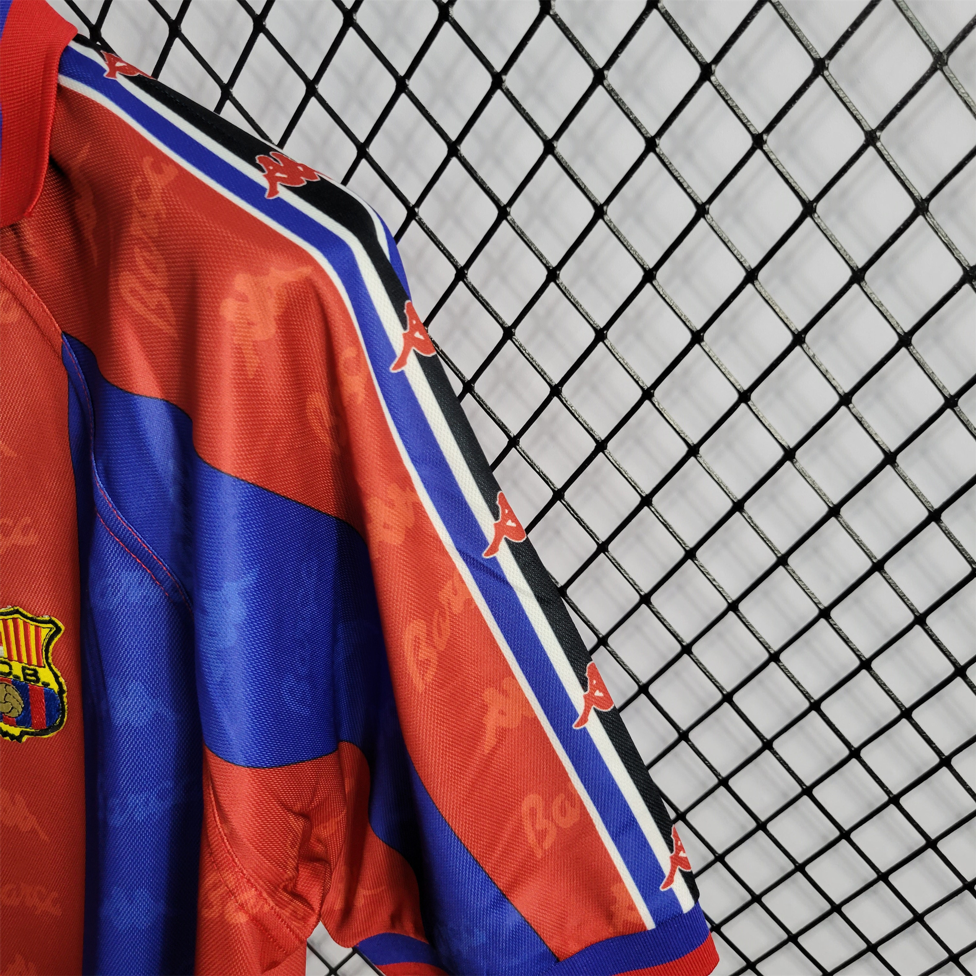 Retro Barcelona 96-97 Home Stadium Jersey - Unitedfutballjersey