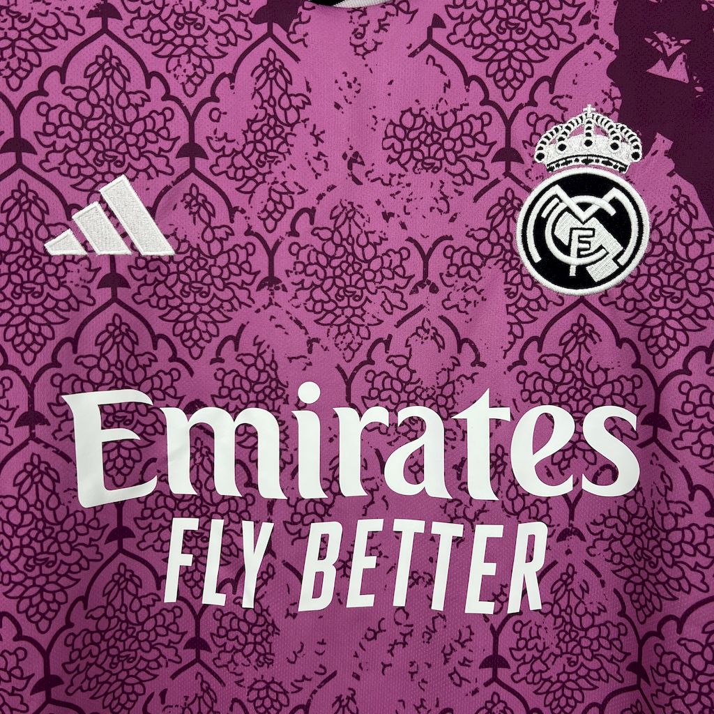 Real Madrid 24-25 Pink & Purple Special Edition Jersey - Unitedfutballjersey