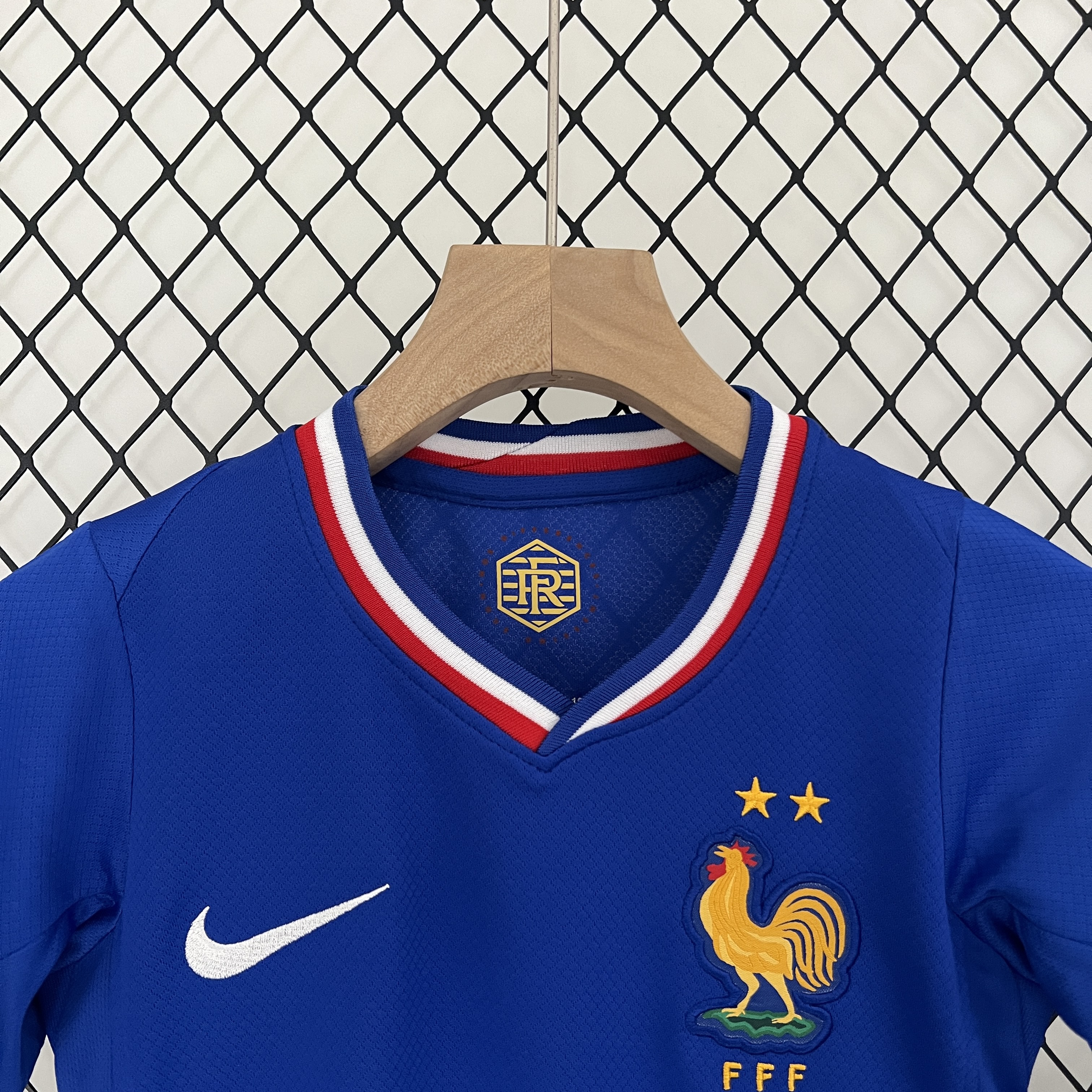 France 2024 Home Stadium Kids Kit - Unitedfutballjersey