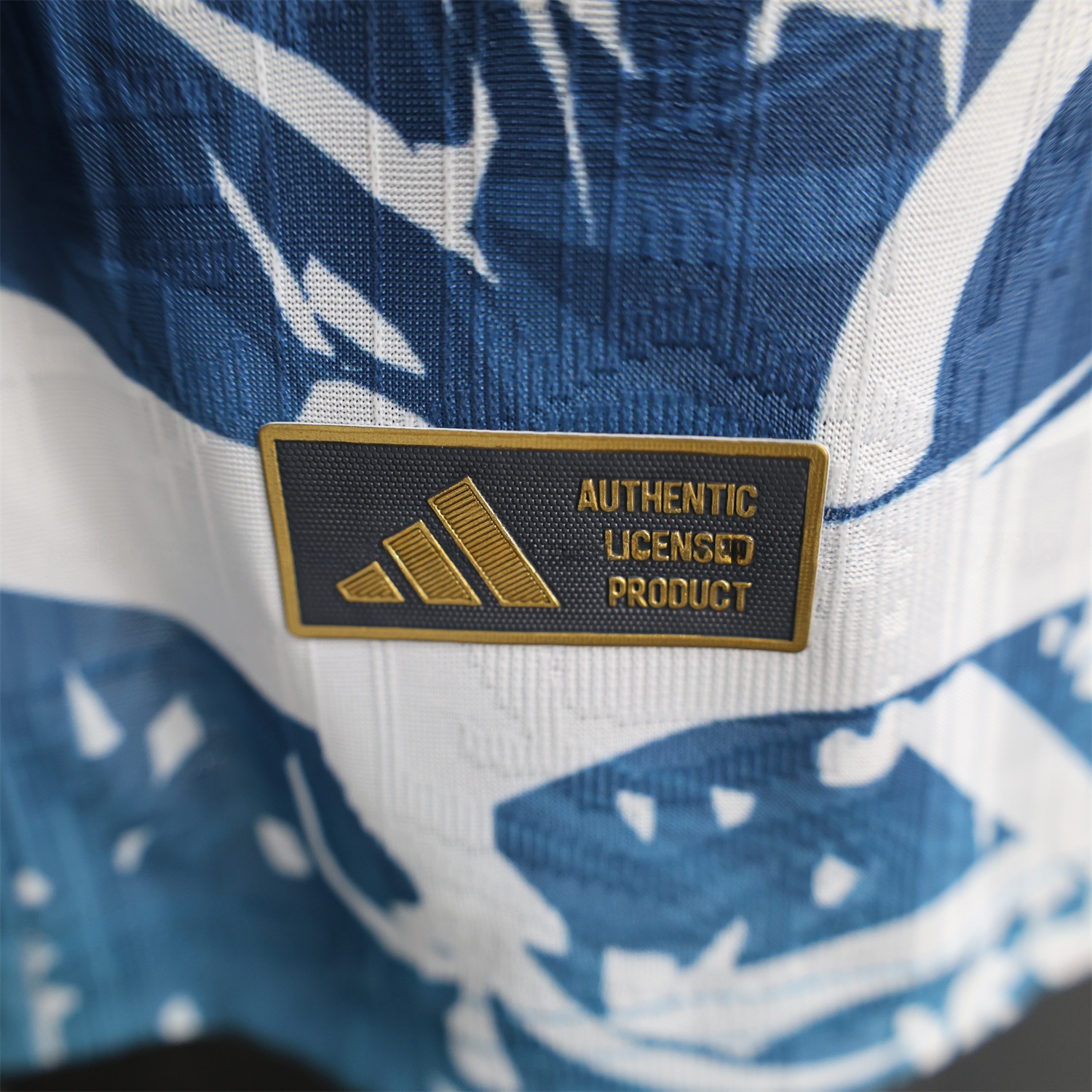 Real Madrid 25-26 Blue Jersey with White Viking Roar Comics - Player Version - Unitedfutballjersey