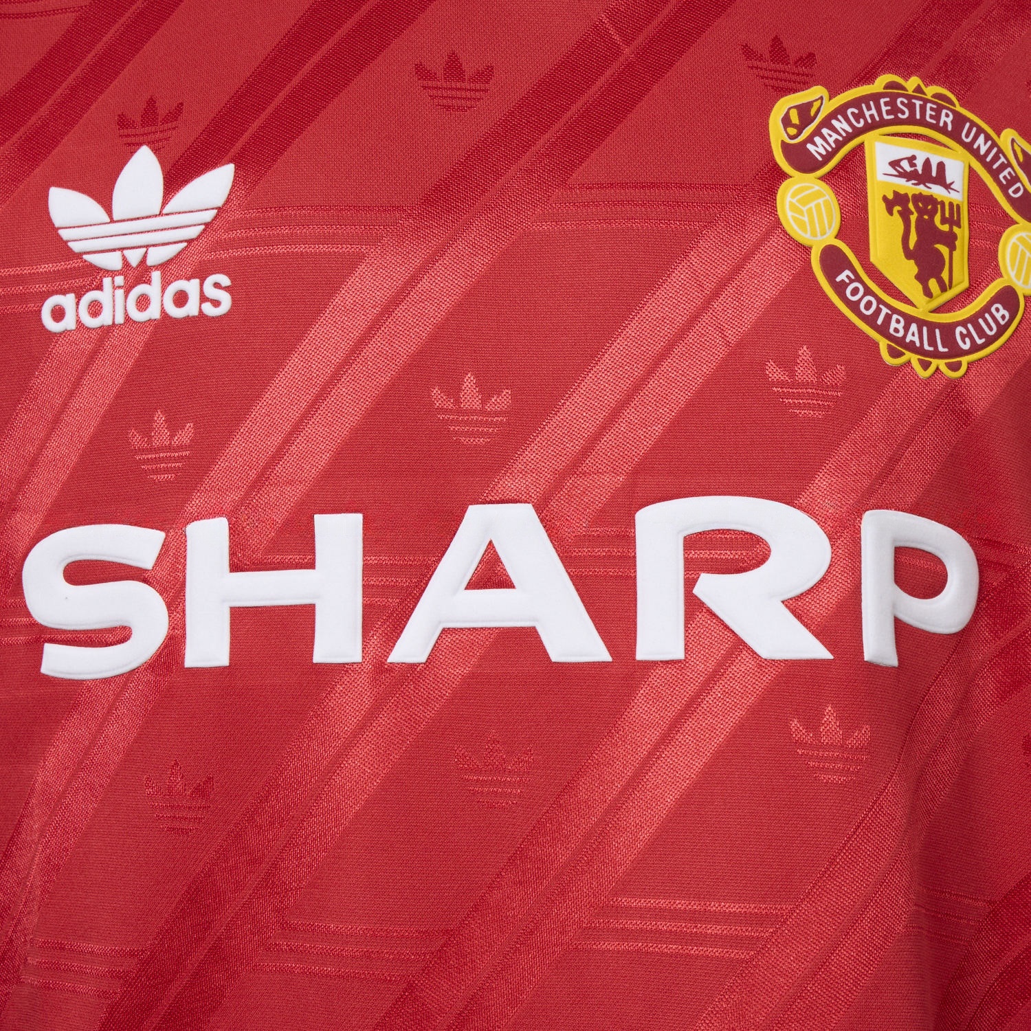 Manchester United Retro 1986-88 Home Remake Jersey - Player Version - Unitedfutballjersey