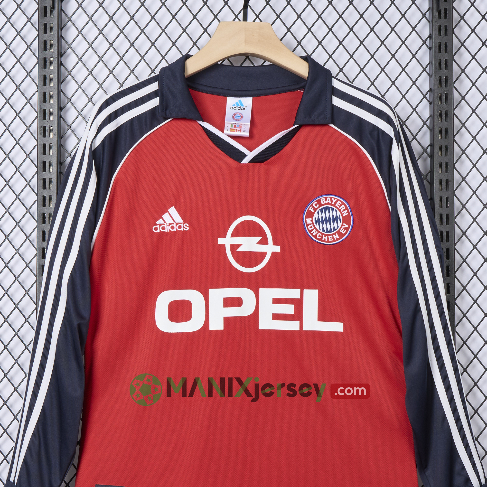 Retro Bayern Munich 2000-01 Home Long Sleeve Jersey - Unitedfutballjersey