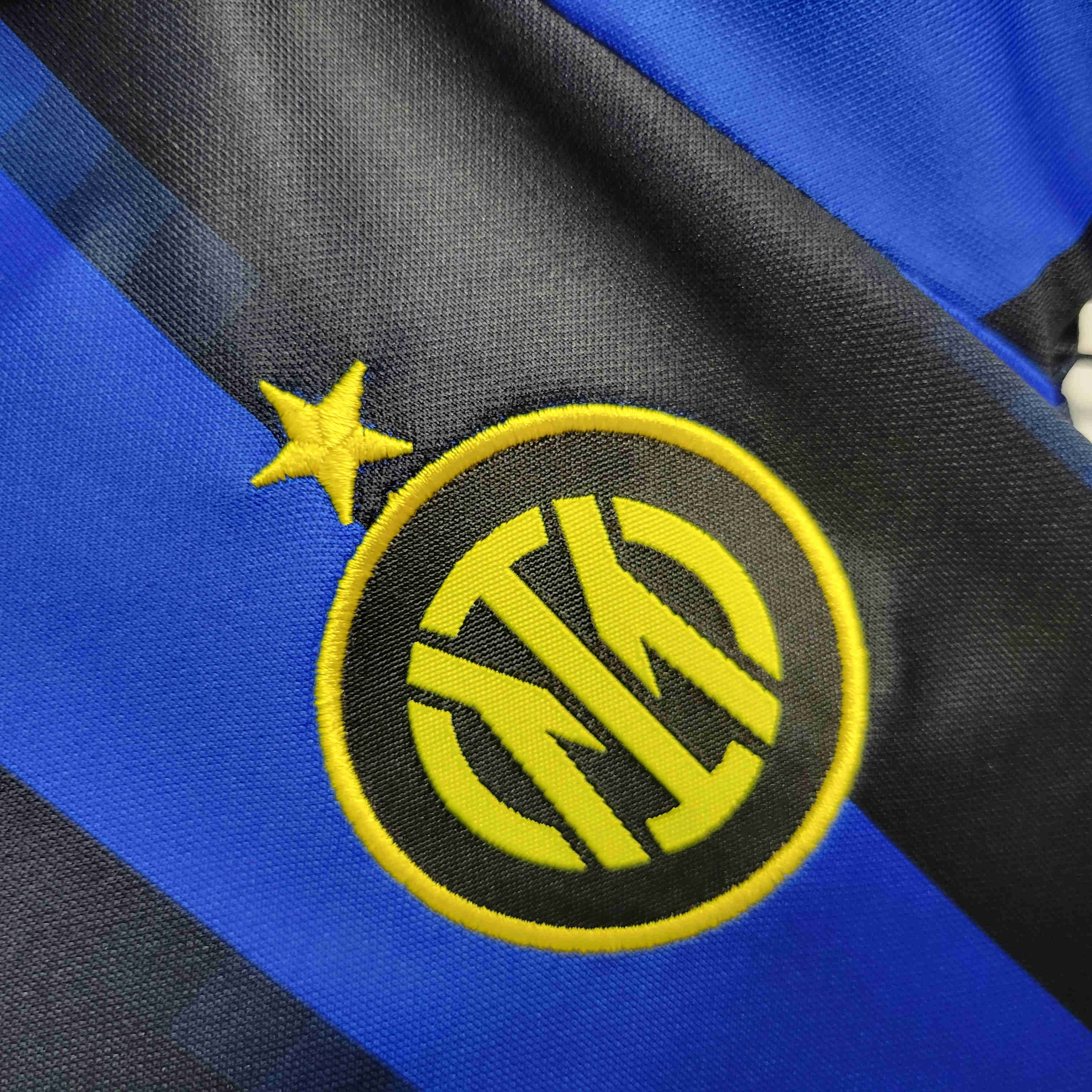 23-24 Inter Milan Home Baby Crawling Suit - Unitedfutballjersey