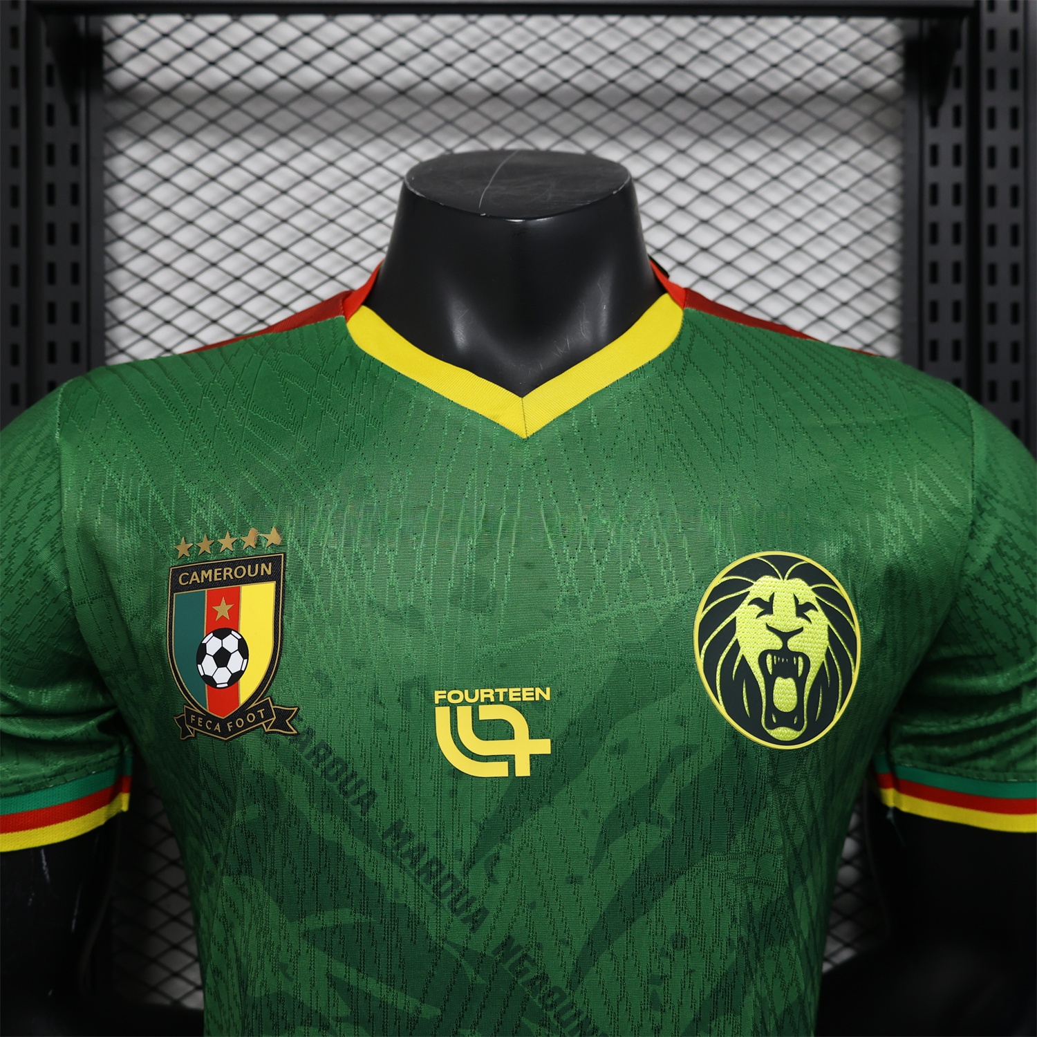 Cameroon 25-26 Home Jersey - Player Version - Unitedfutballjersey