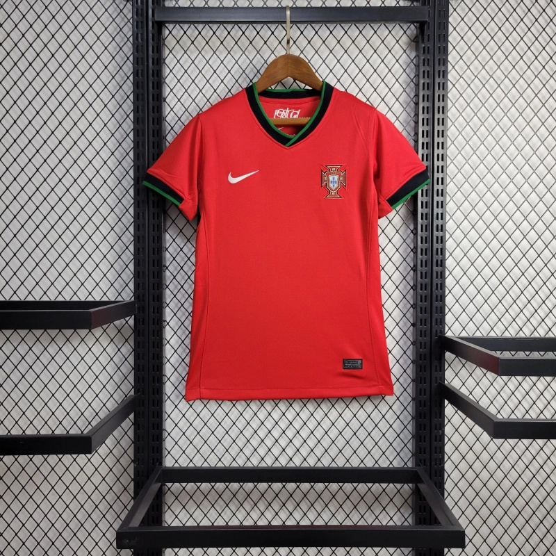 Women's Portugal 2024 Home Stadium Jersey - Unitedfutballjersey