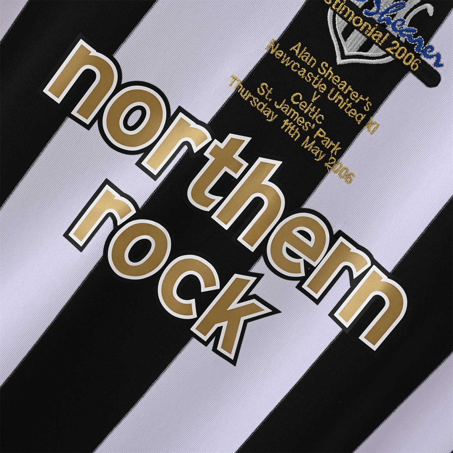 Retro Newcastle United 2006 Alan Shearer Testimonial Home Jersey - Unitedfutballjersey