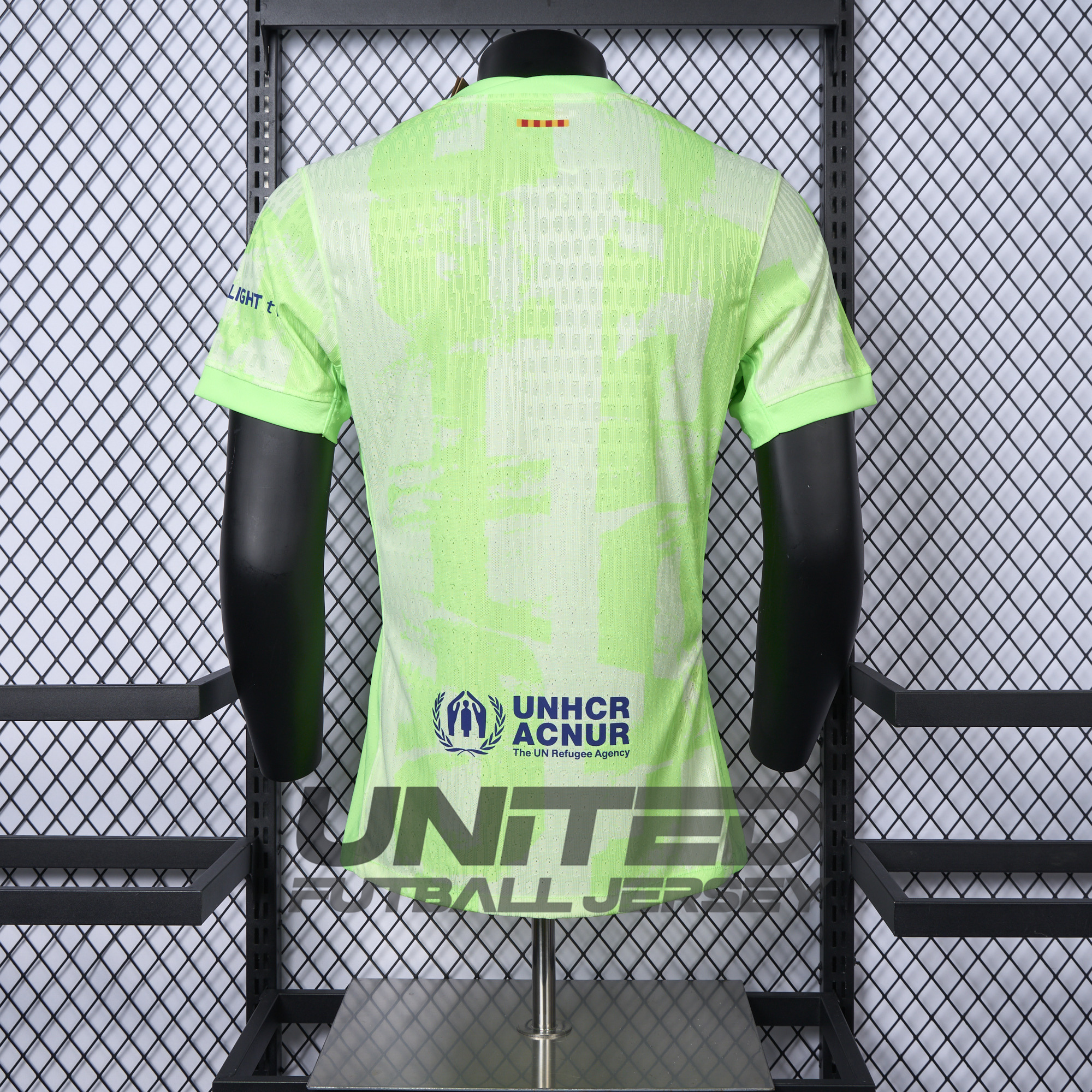 B.A.R.S.A X Coldplay 24-25 Third Co-Branded Jersey - Player Version - Unitedfutballjersey