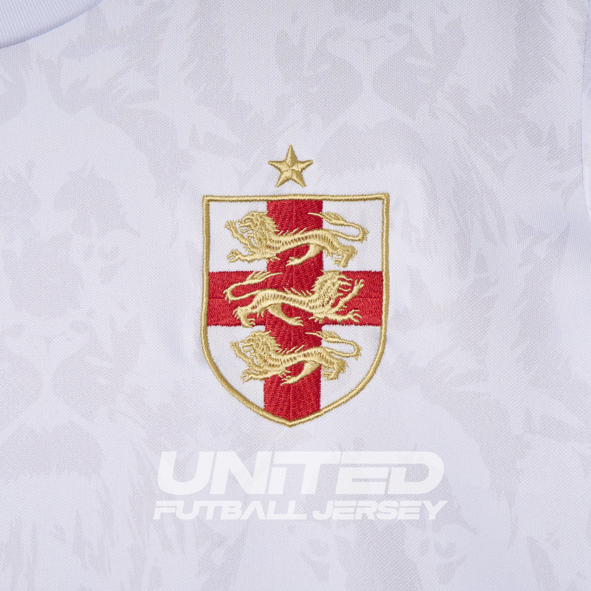 England 2024-25 COMMA White Special Edition Jersey - Fans Version - Unitedfutballjersey