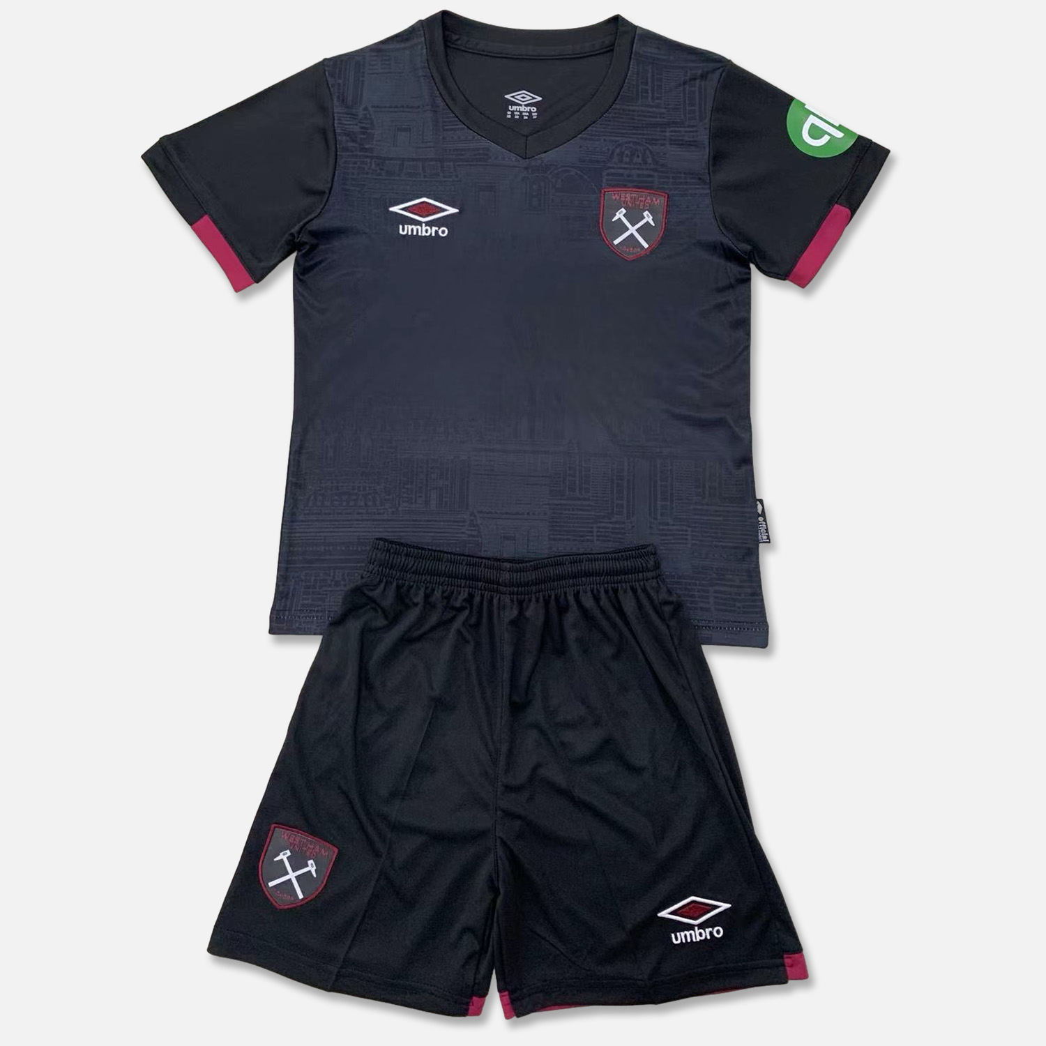 West Ham United 24-25 Away Kids Kit - Unitedfutballjersey
