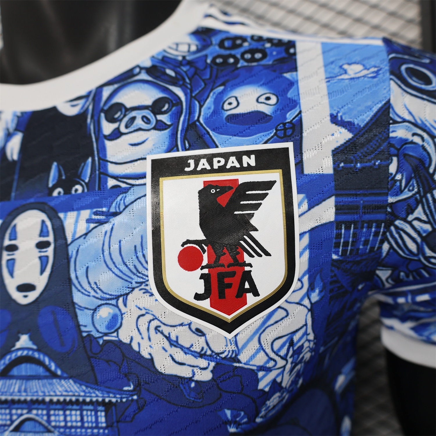 Japan 25-26 Spirited Away Blue Special Edition Jersey - Player Version - Unitedfutballjersey