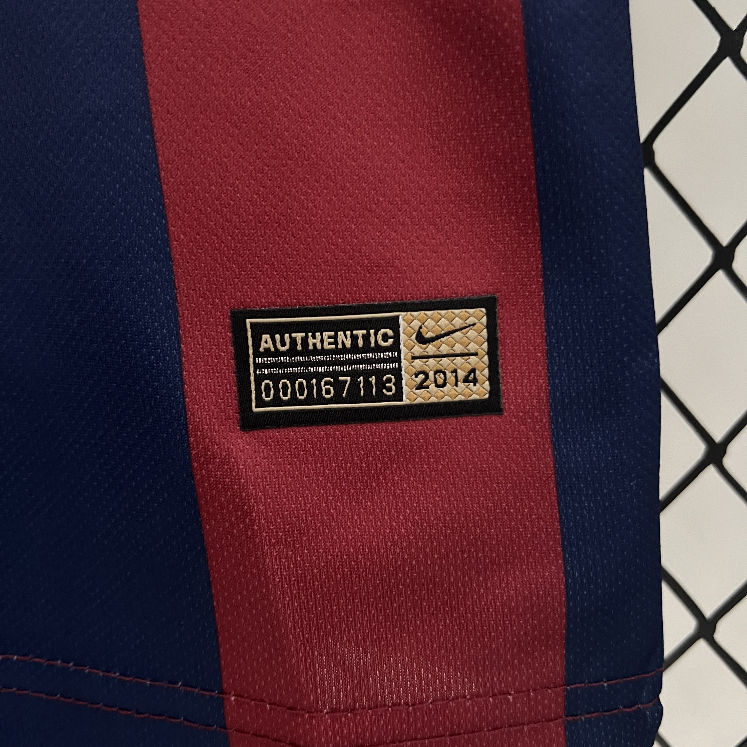 Retro Barcelona 14-15 Home Stadium Kids Kit - Unitedfutballjersey