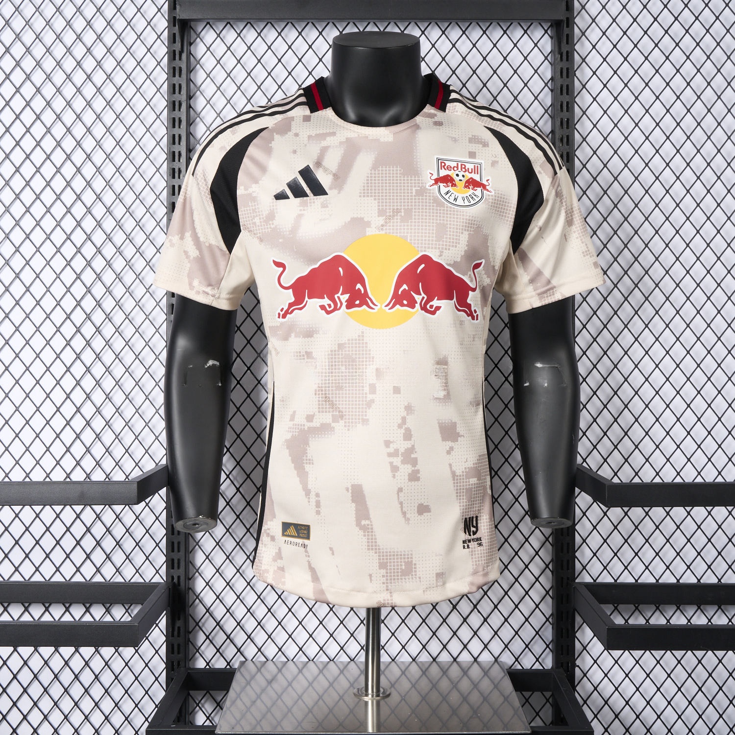 New York Red Bulls 2025 Away Jersey - Player Version - Unitedfutballjersey