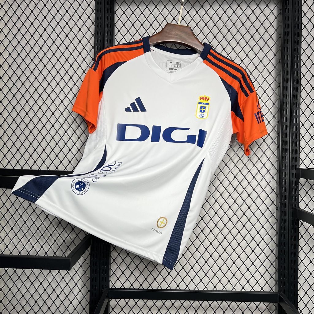 Real Oviedo 24-25 Away Jersey - Fans Version - Unitedfutballjersey