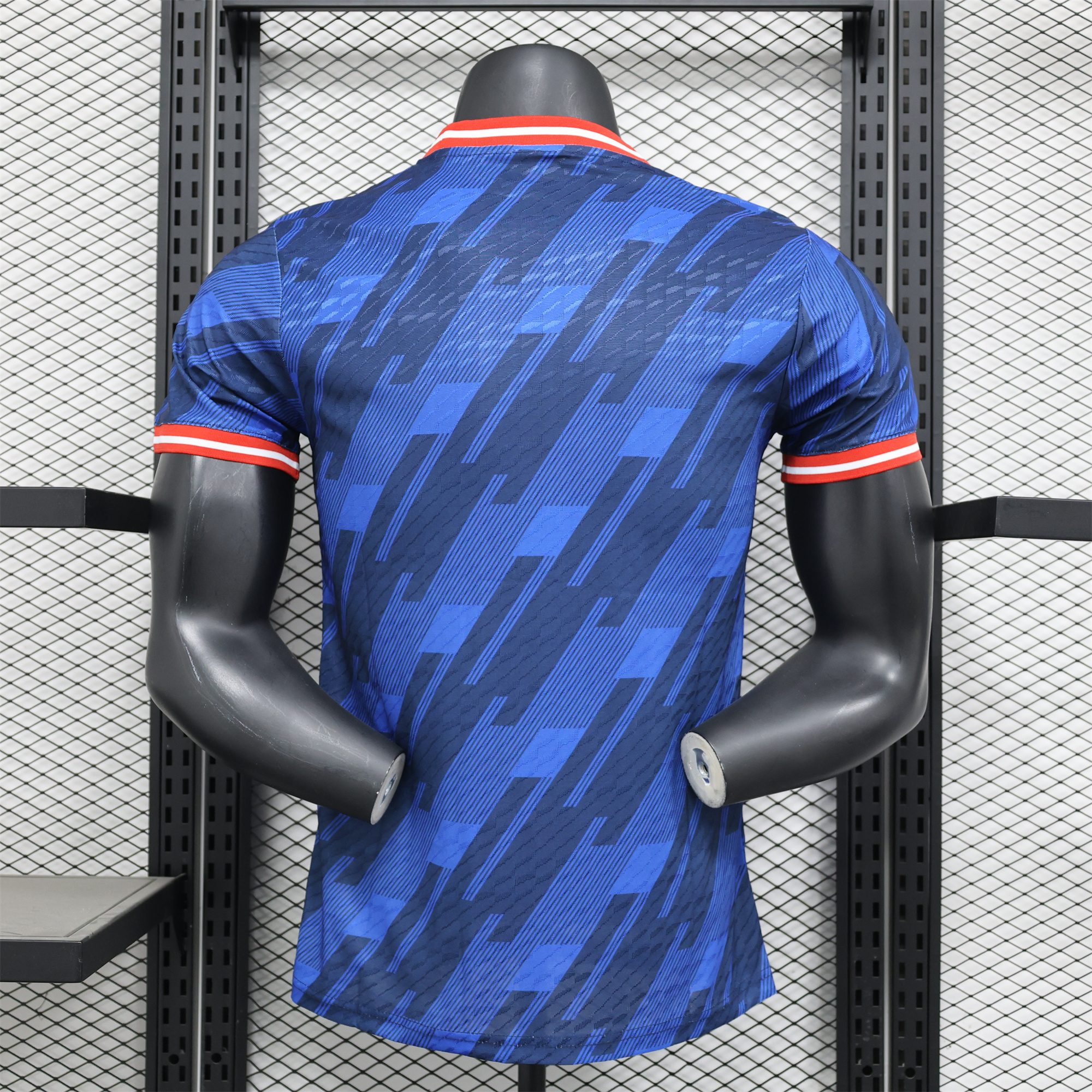 Manchester United 24-25 Blue Stripe Special Edition Jersey - Player Version - Unitedfutballjersey