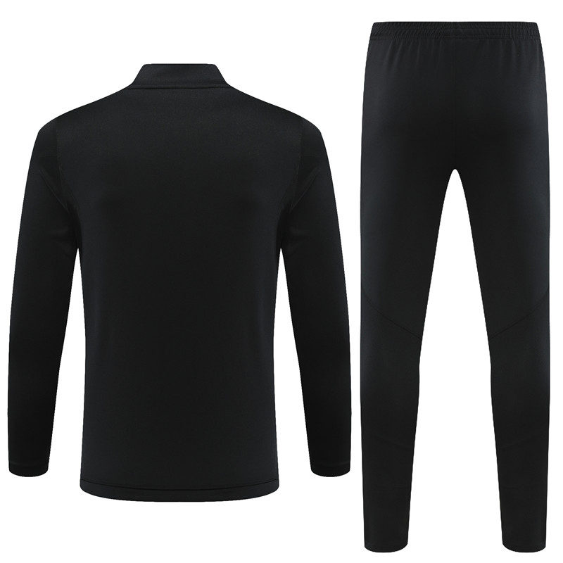 Real Madrid 23-24 Long Sleeve Training Set - Black - Unitedfutballjersey