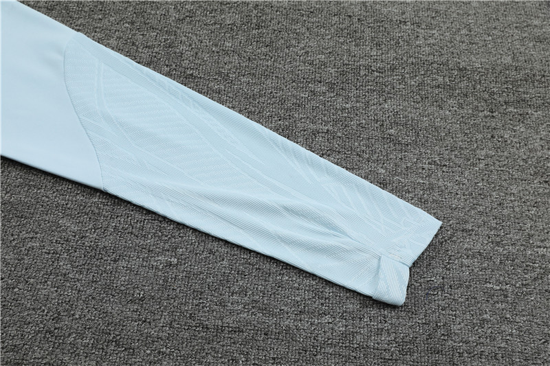 Inter Milan 23-24 Kids Long Sleeve Training Set Light Grey - Unitedfutballjersey