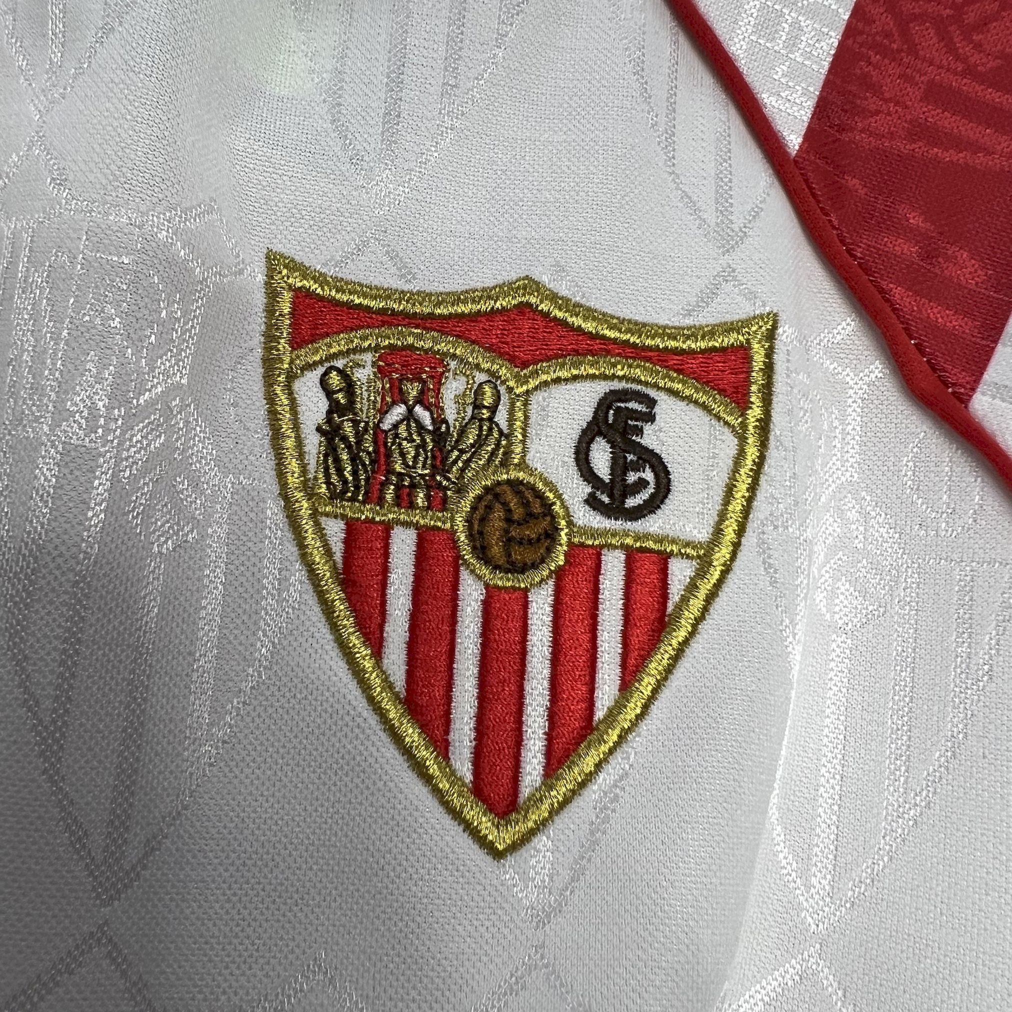 Retro Sevilla FC 1992-93 Home Jersey - Unitedfutballjersey