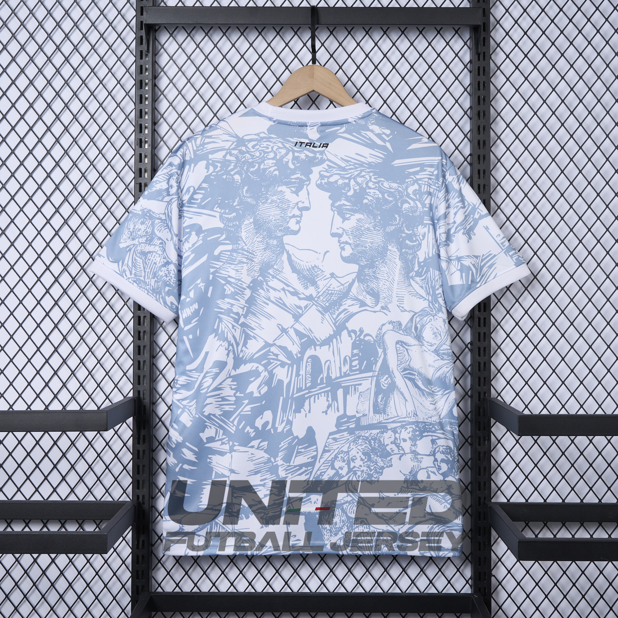 Italy 2024 White Special Edition Jersey - Fans Version - Unitedfutballjersey