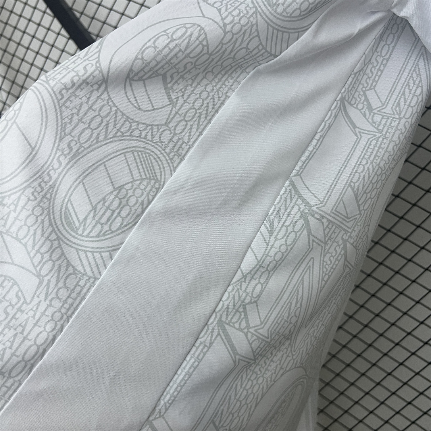 C.H.E.L.S.E.A 25-26 White Pre-Match Training Jersey - Fans Version - Unitedfutballjersey