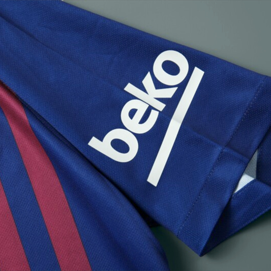 Retro Barcelona 18-19 Home Stadium Jersey - Unitedfutballjersey