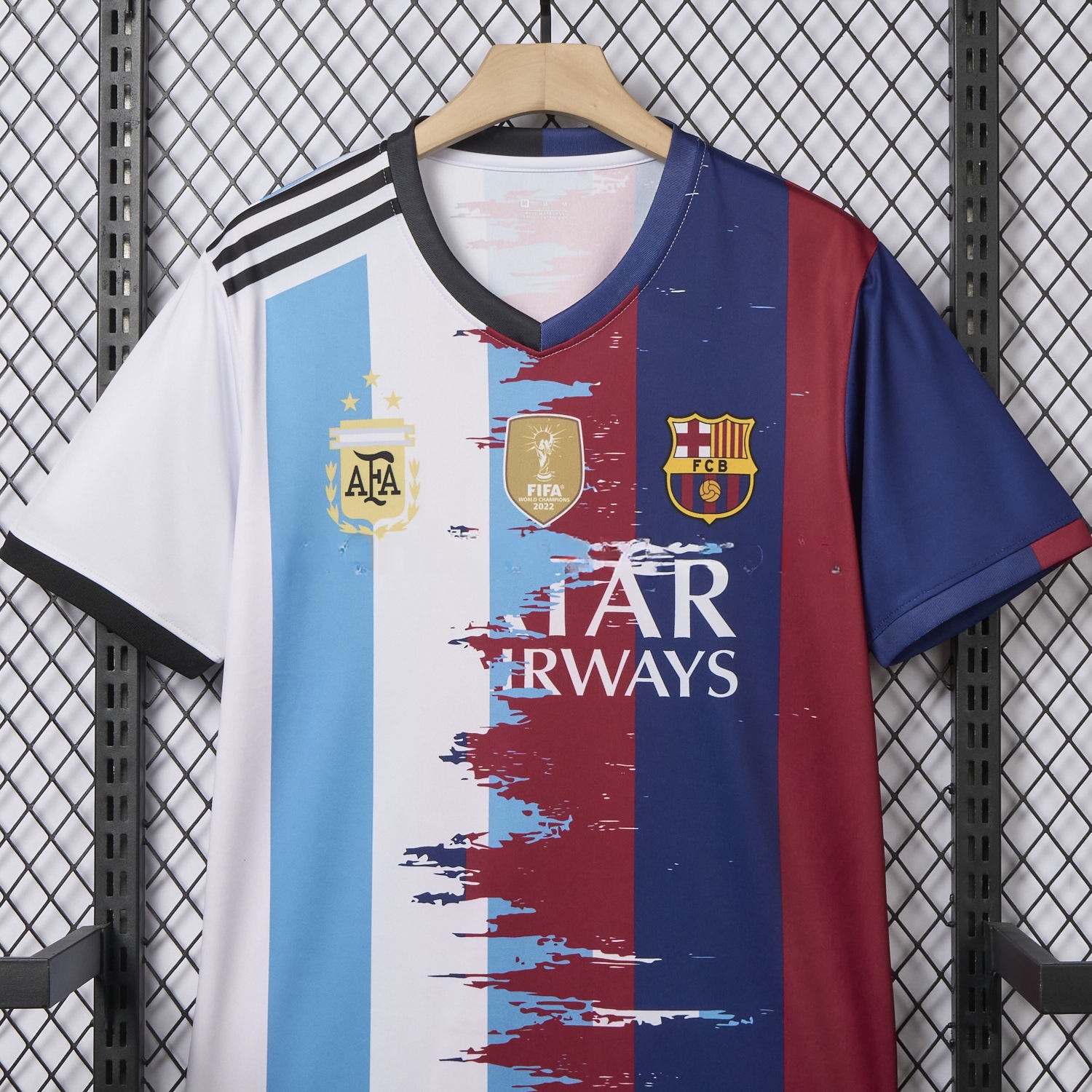 Messi Argentina & B.A.R.S.A Special Jersey - Fans Version - Unitedfutballjersey