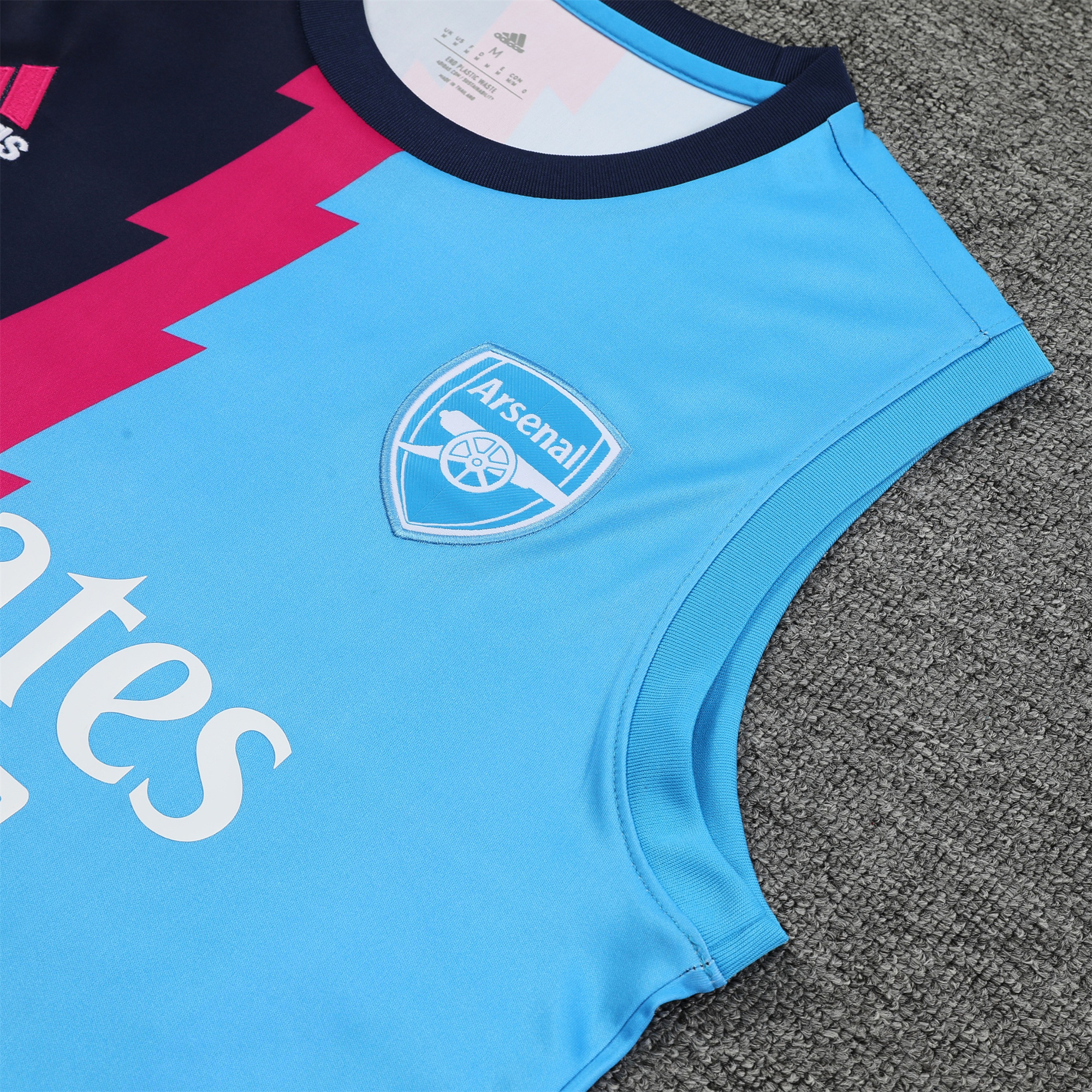 Arsenal 23-24 Player Vest Training Set Navy Blue - Unitedfutballjersey