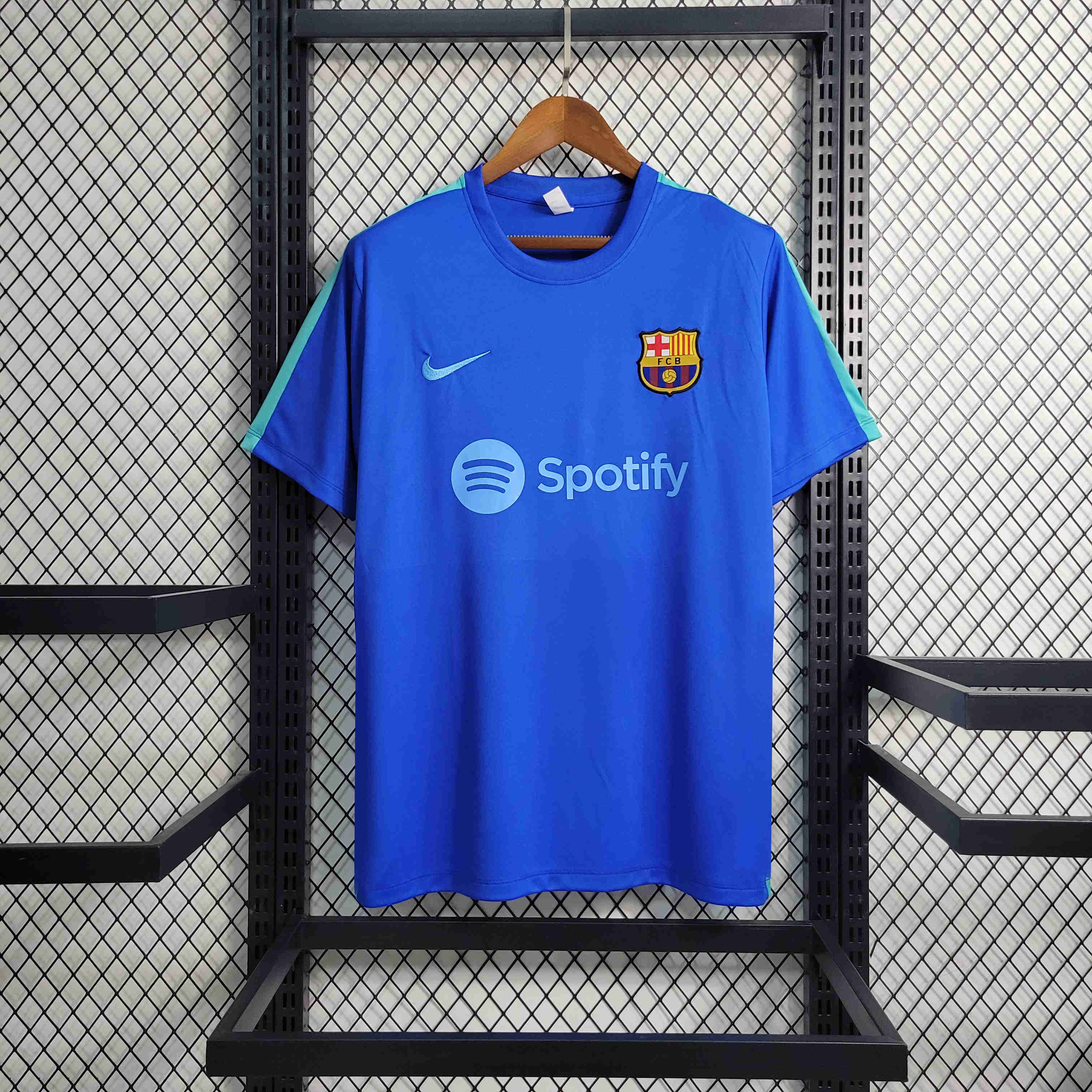 B.A.R.S.A 23/24 Blue Training Jersey - Fans Version - Unitedfutballjersey