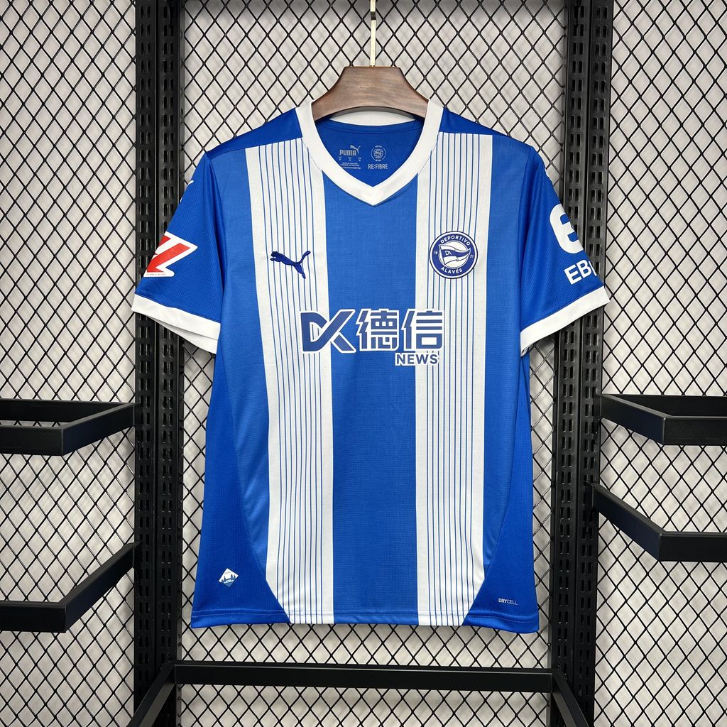 Deportivo Alavés 24-25 Home Stadium Jersey - Fans Version - Unitedfutballjersey