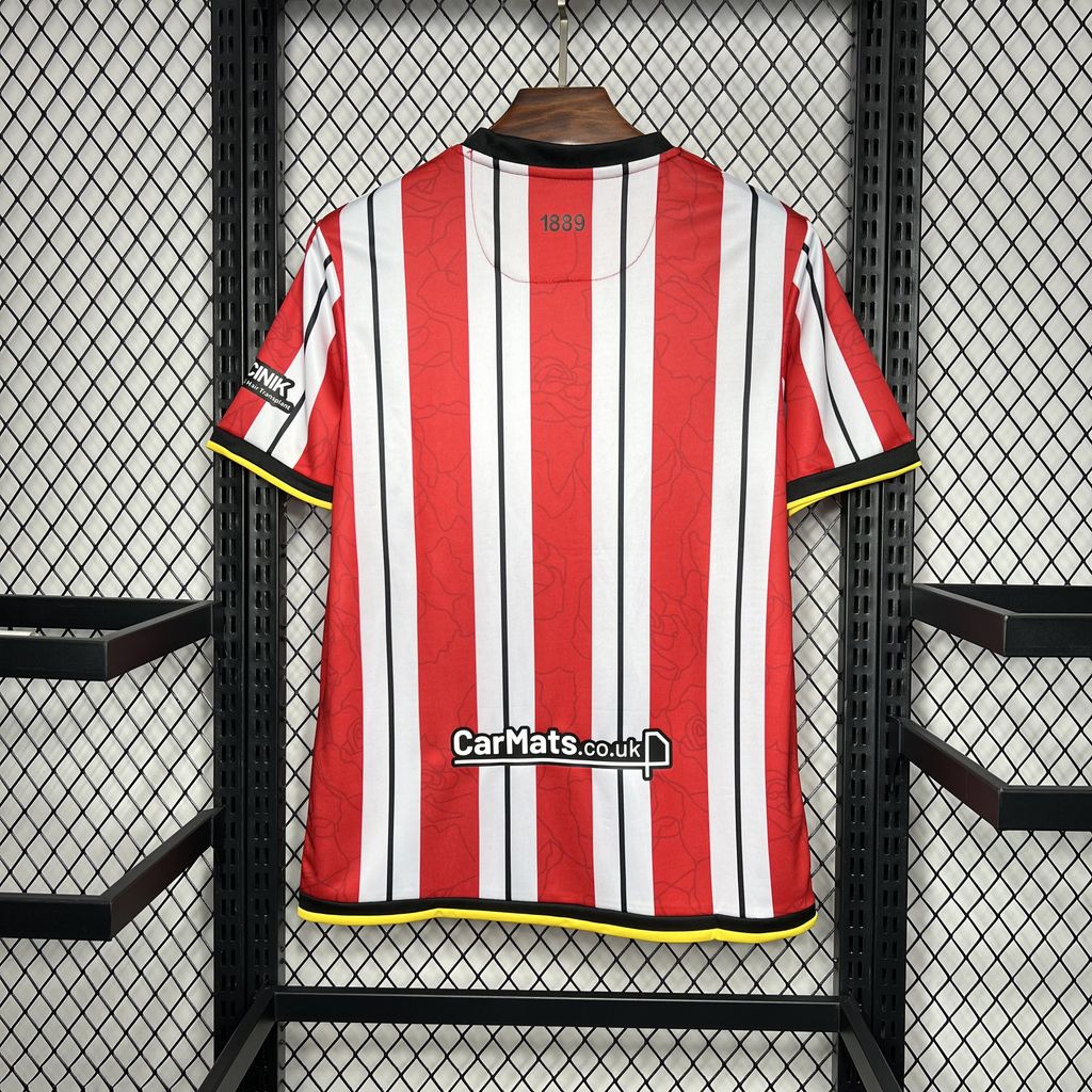 Sheffield United 24-25 Home Stadium Jersey - Unitedfutballjersey