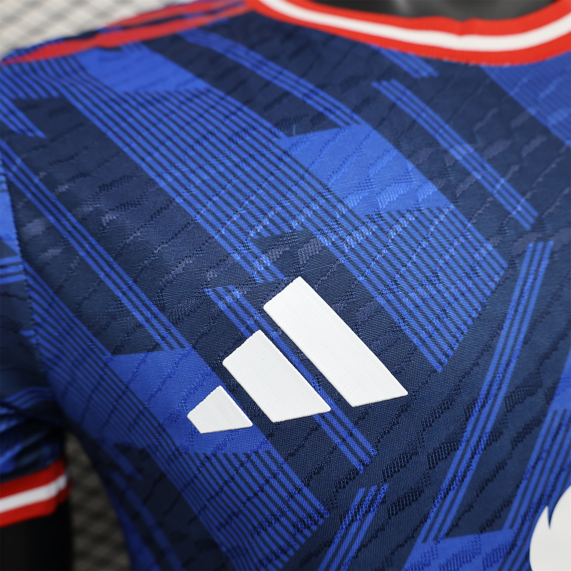 Manchester United 24-25 Blue Stripe Special Edition Jersey - Player Version - Unitedfutballjersey