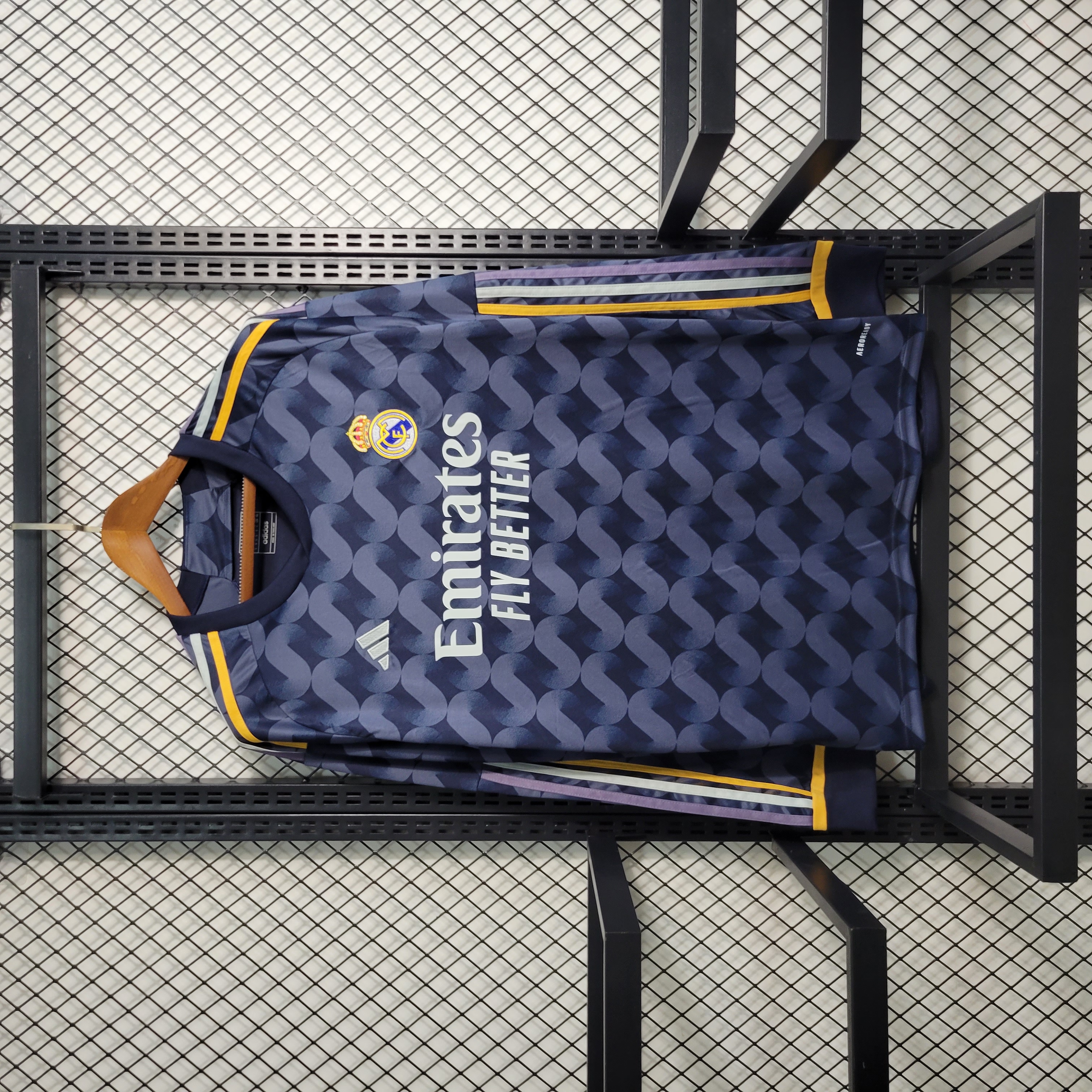 Real Madrid 23-24 Away Long Sleeve Jersey - Fans Version - Unitedfutballjersey