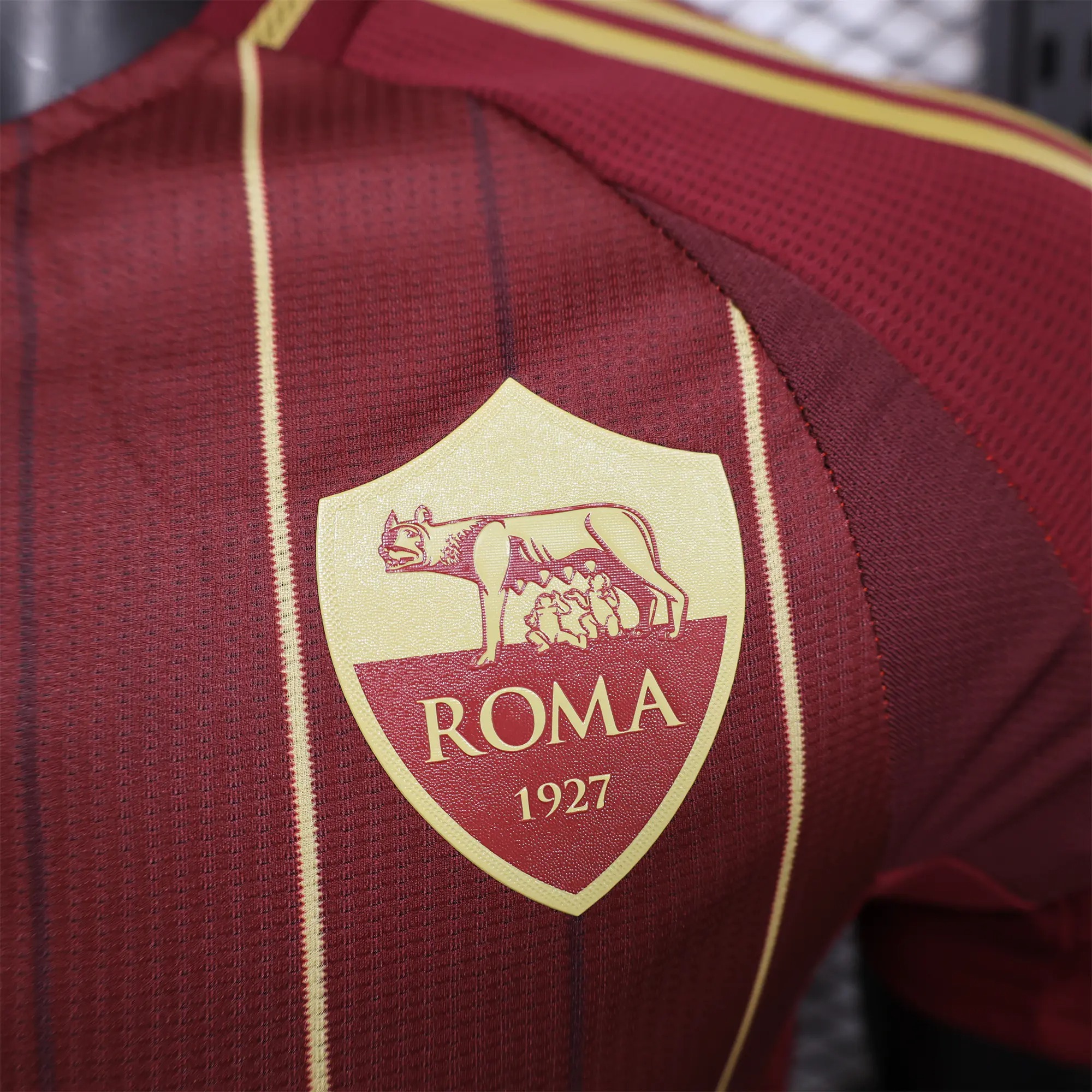 AS Roma 24-25 Home Stadium Jersey - Player Version - Unitedfutballjersey