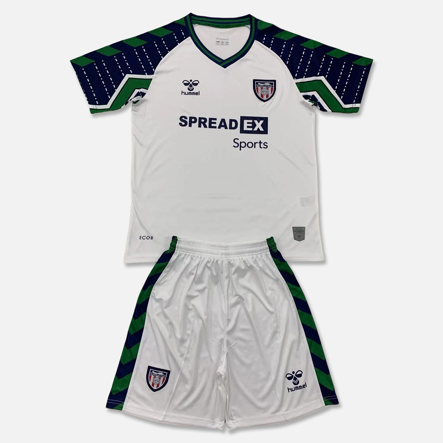 Sunderland 24-25 Away Men's Adult Jersey Set - Fans Version - Unitedfutballjersey