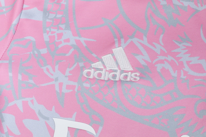Real Madrid 23-24 Long Sleeve Training Set - Pink - Unitedfutballjersey