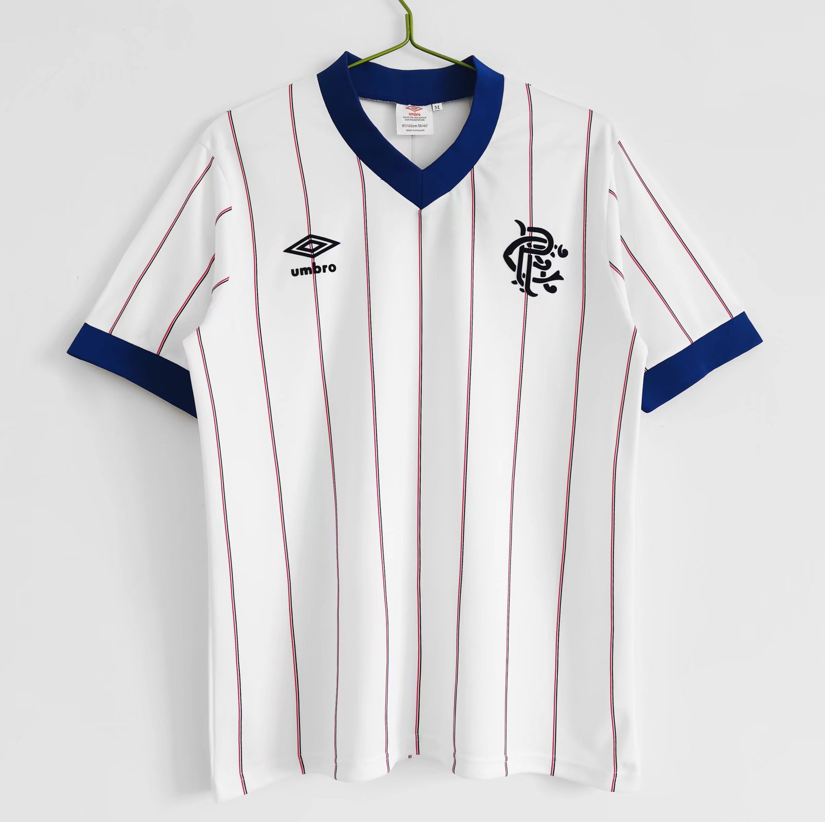 Retro Glasgow Rangers 1982-83 Away Stadium Jersey - Unitedfutballjersey