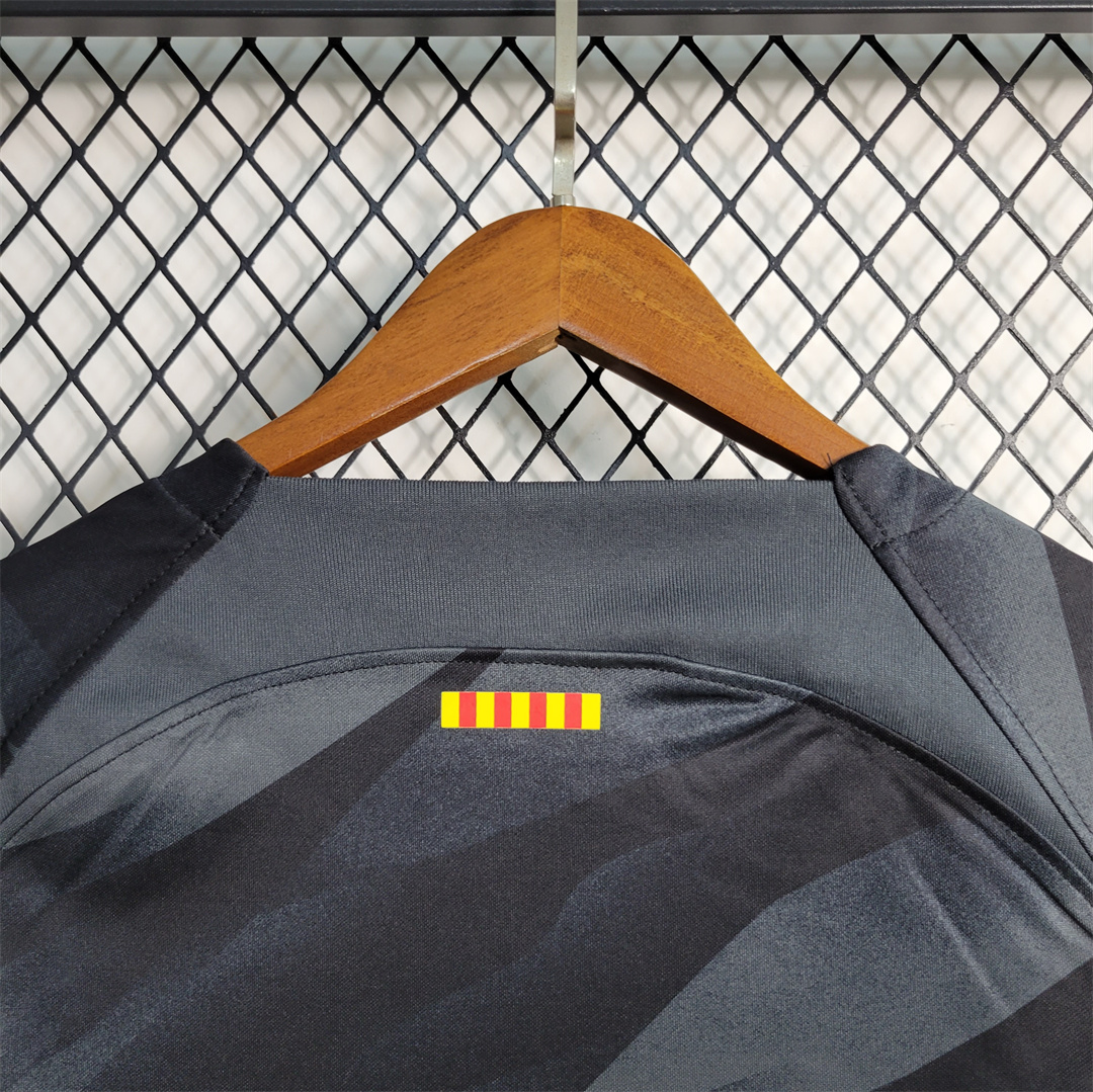 B.A.R.S.A 23/24 Black Goalkeeper Jersey - Fans Version - Unitedfutballjersey