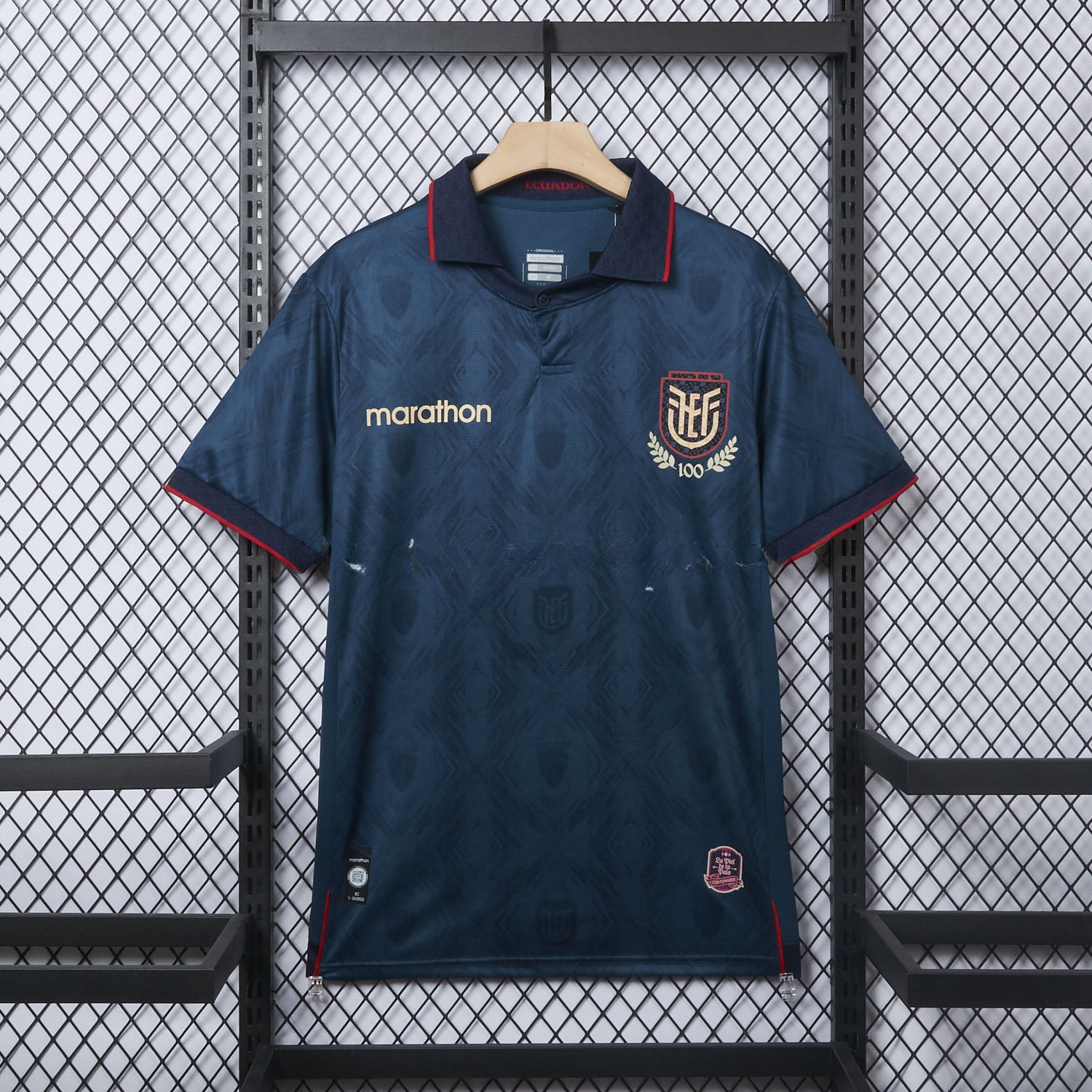 Ecuador 2025 Centenary Away Jersey - Fans Version - Unitedfutballjersey