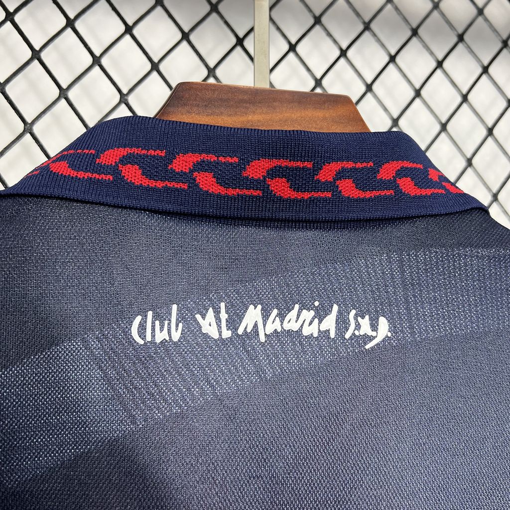 Retro Atletico Madrid 1996-97 Away Jersey - Unitedfutballjersey