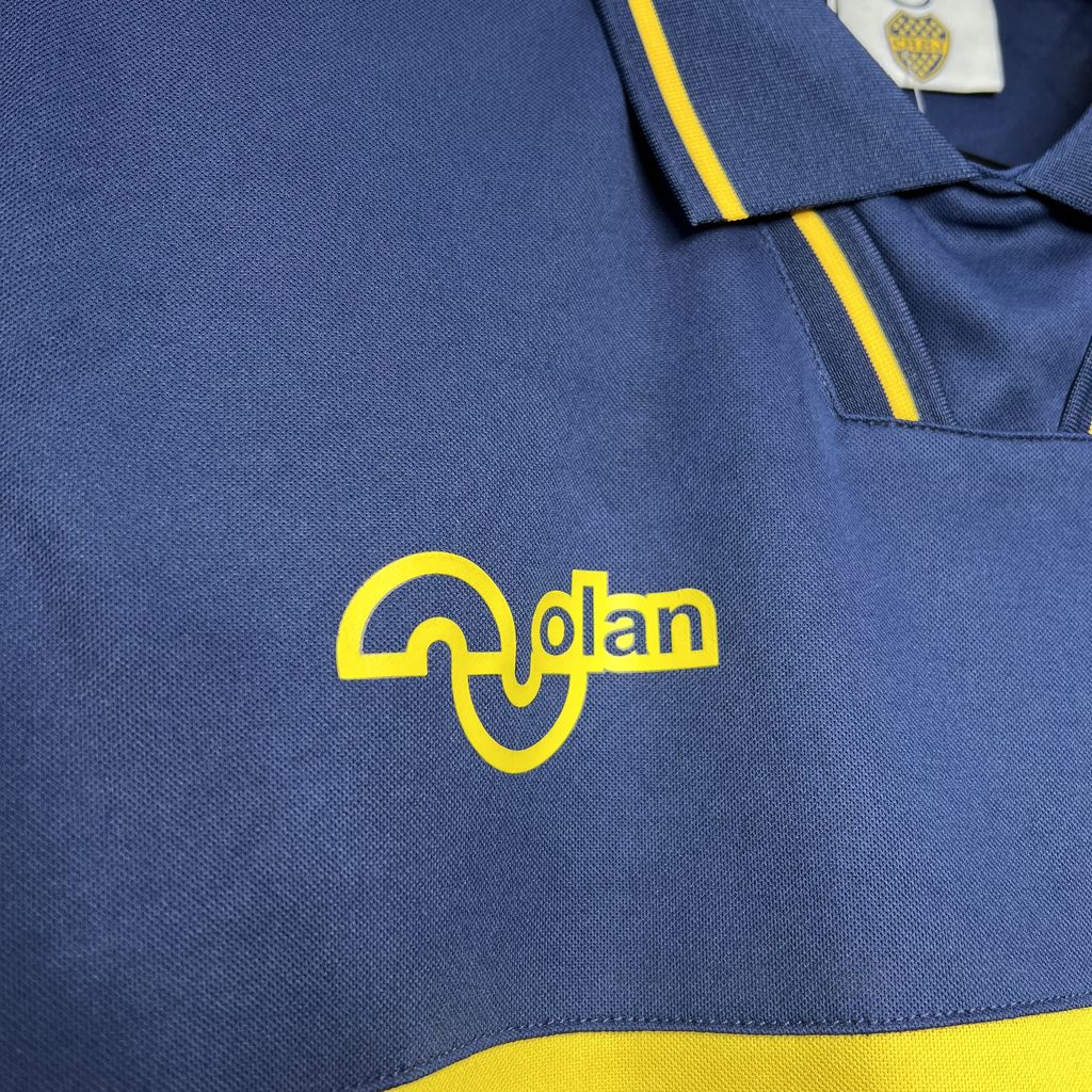 Retro Boca Juniors 1994-95 Home Stadium Jersey - Unitedfutballjersey