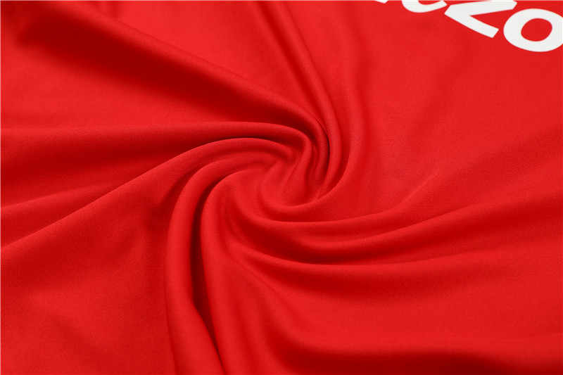 Manchester United 23-24 Long Sleeve Training Set -Red - Unitedfutballjersey