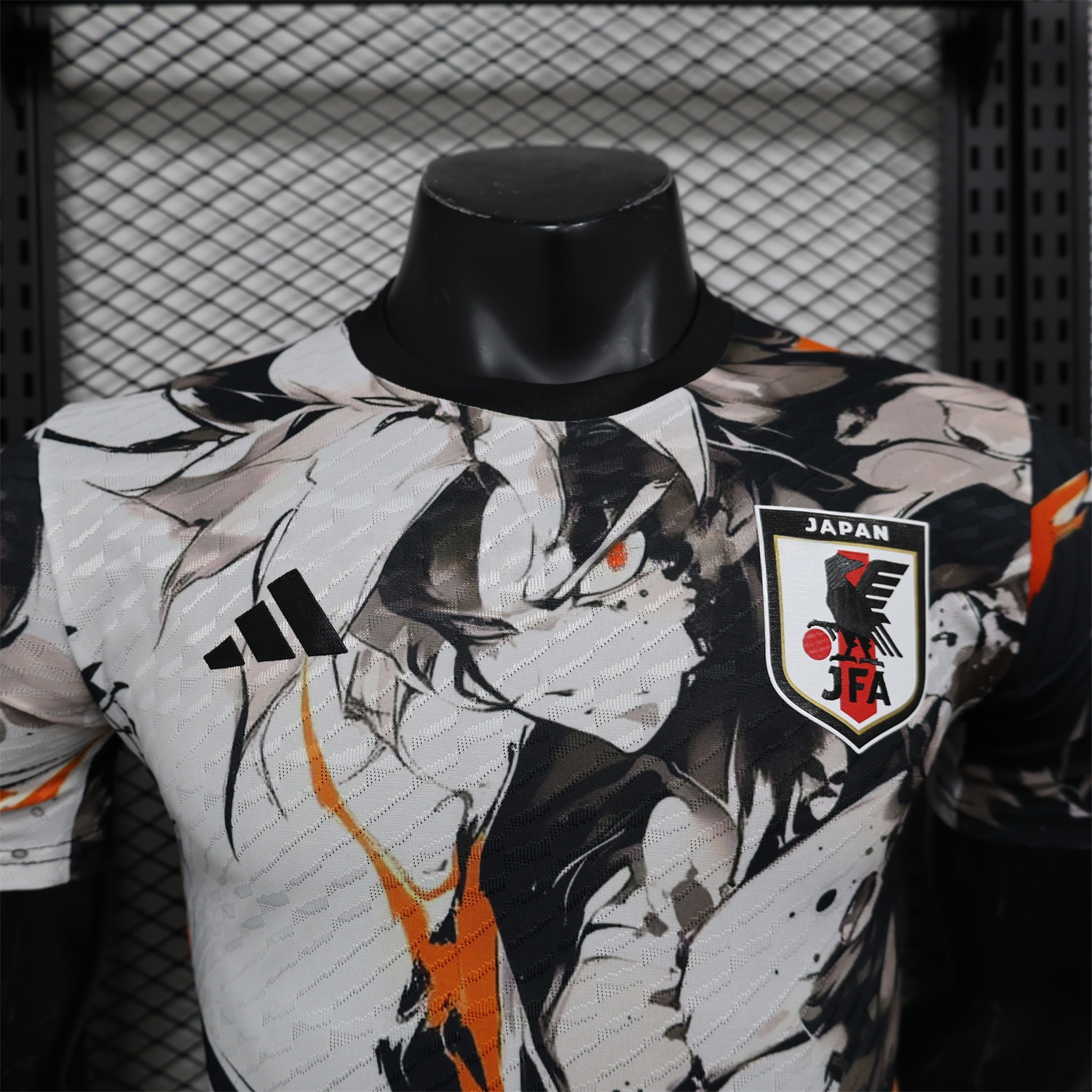 Japan 25-26 Black & White Son Goku Special Edition Jersey - Player Version - Unitedfutballjersey
